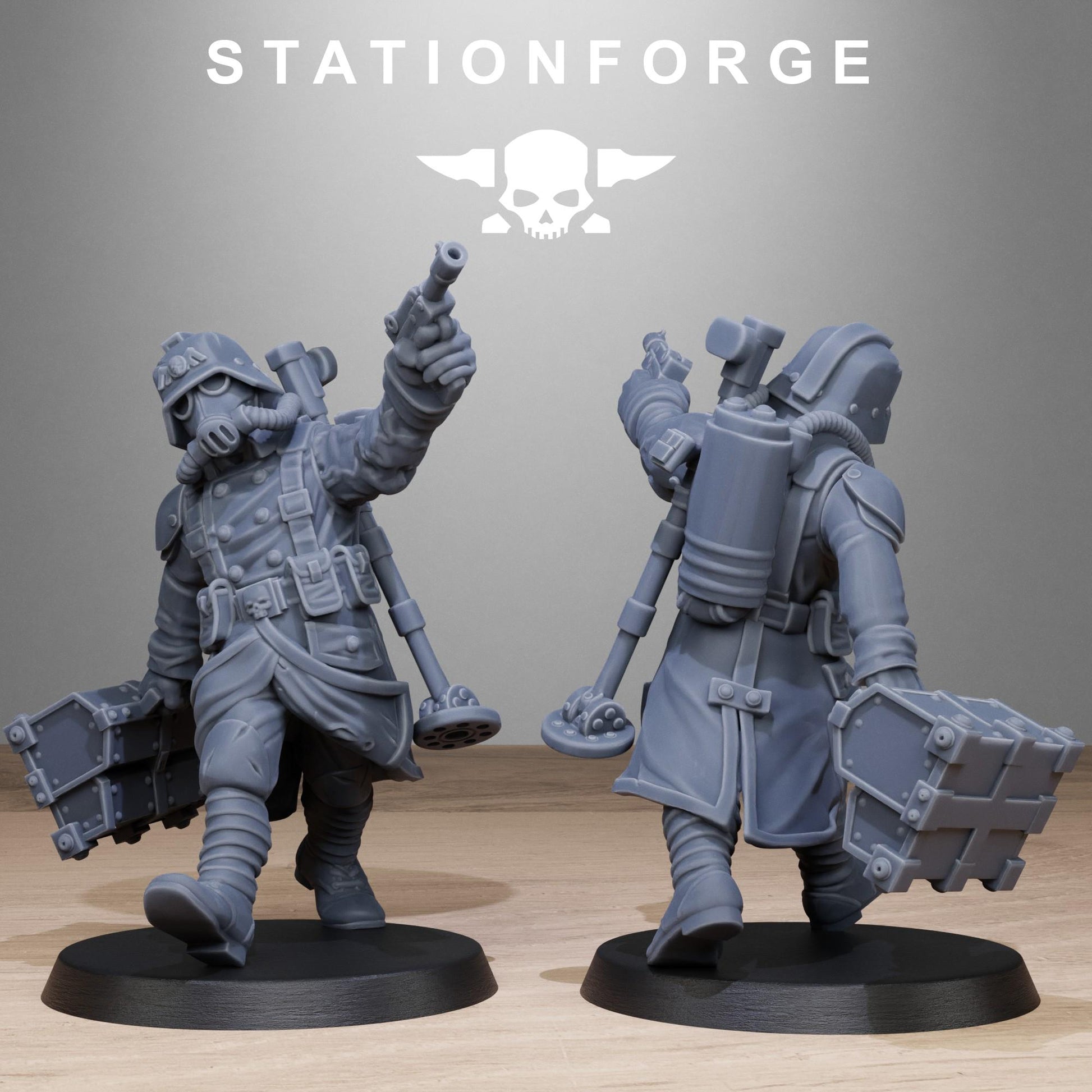 Grim Guard Radioactive Mutants - set of 10 (sculpted by Stationforge)
