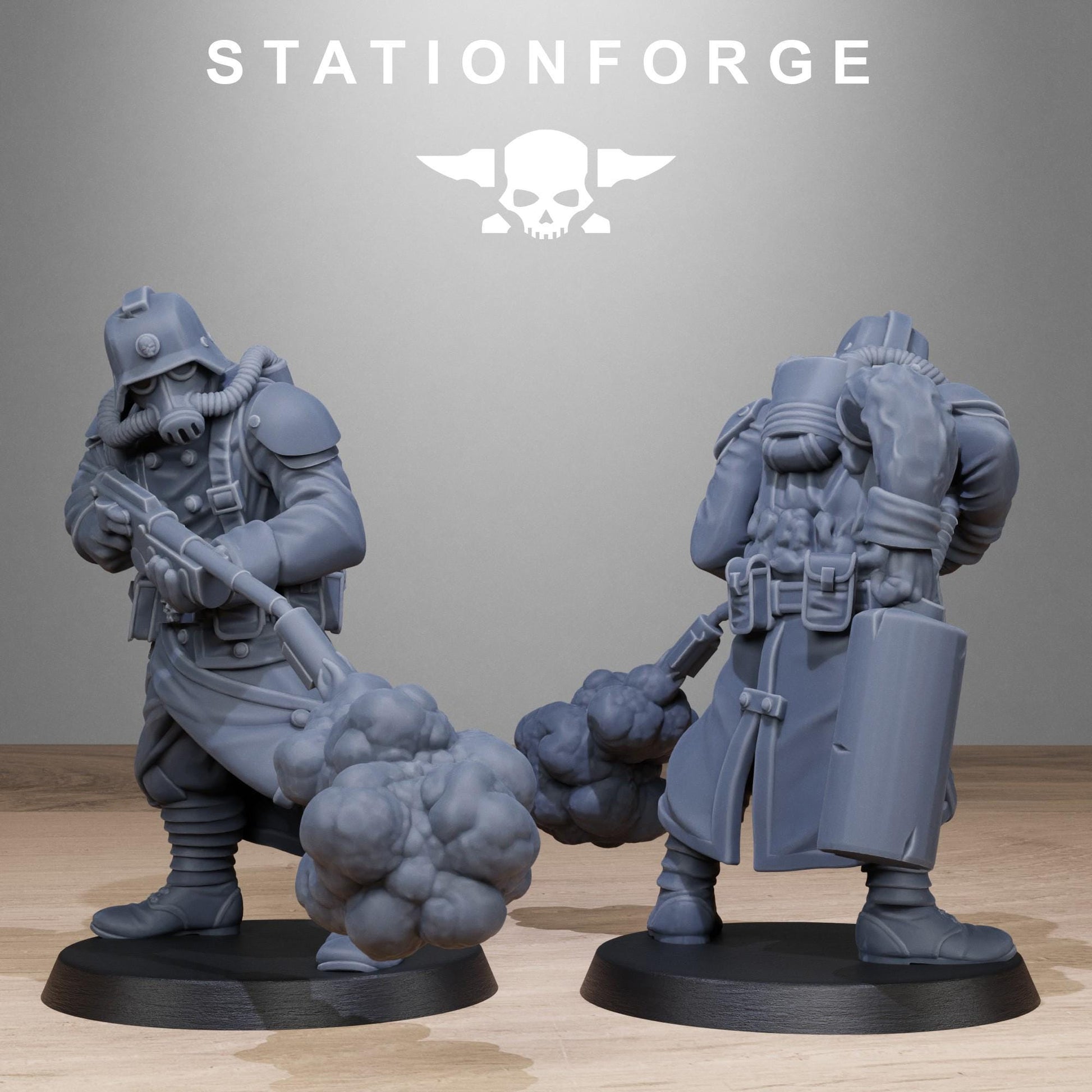 Grim Guard Radioactive Mutants - set of 10 (sculpted by Stationforge)