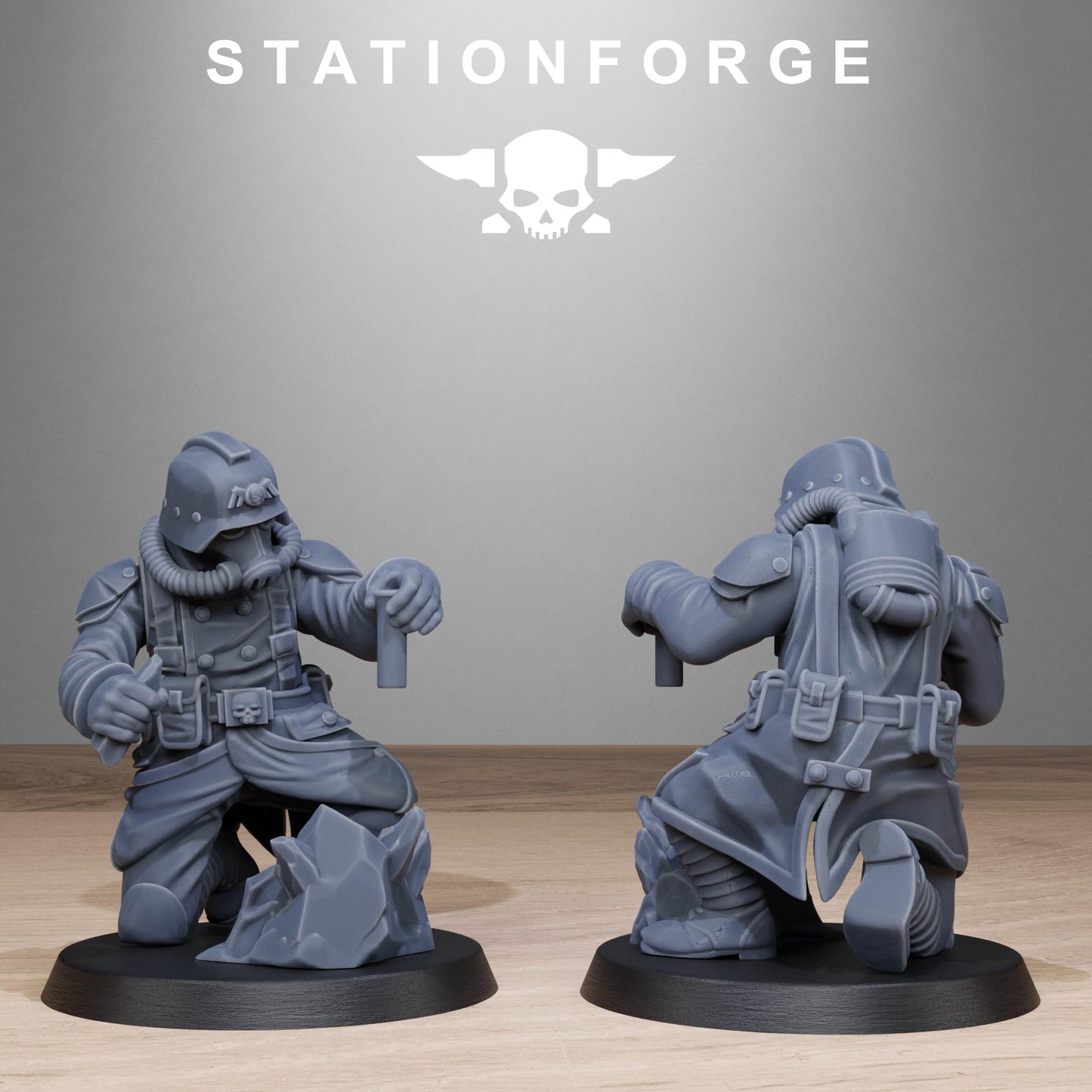 Grim Guard Radioactive Mutants - set of 10 (sculpted by Stationforge)