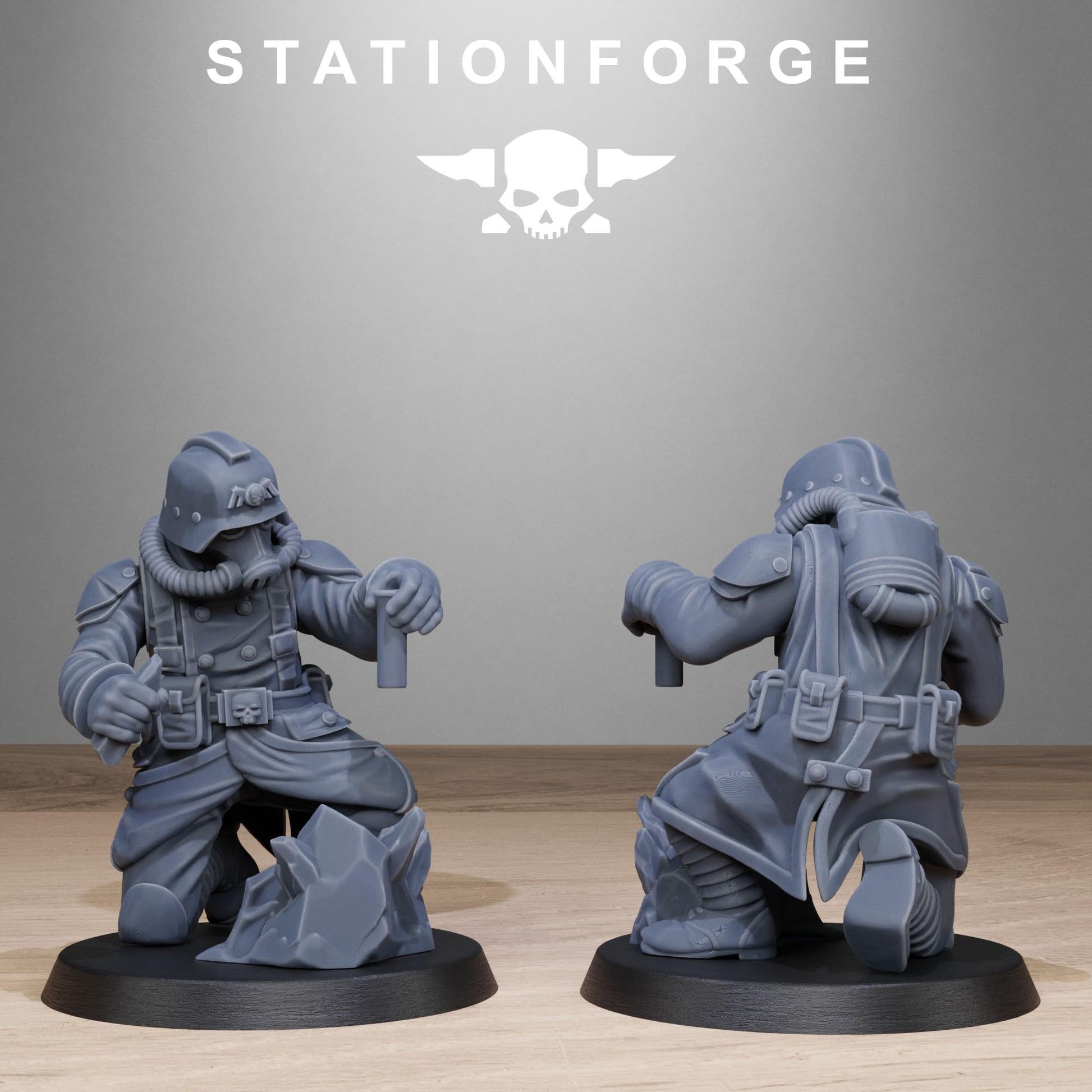 Grim Guard Radioactive Mutants - set of 10 (sculpted by Stationforge)