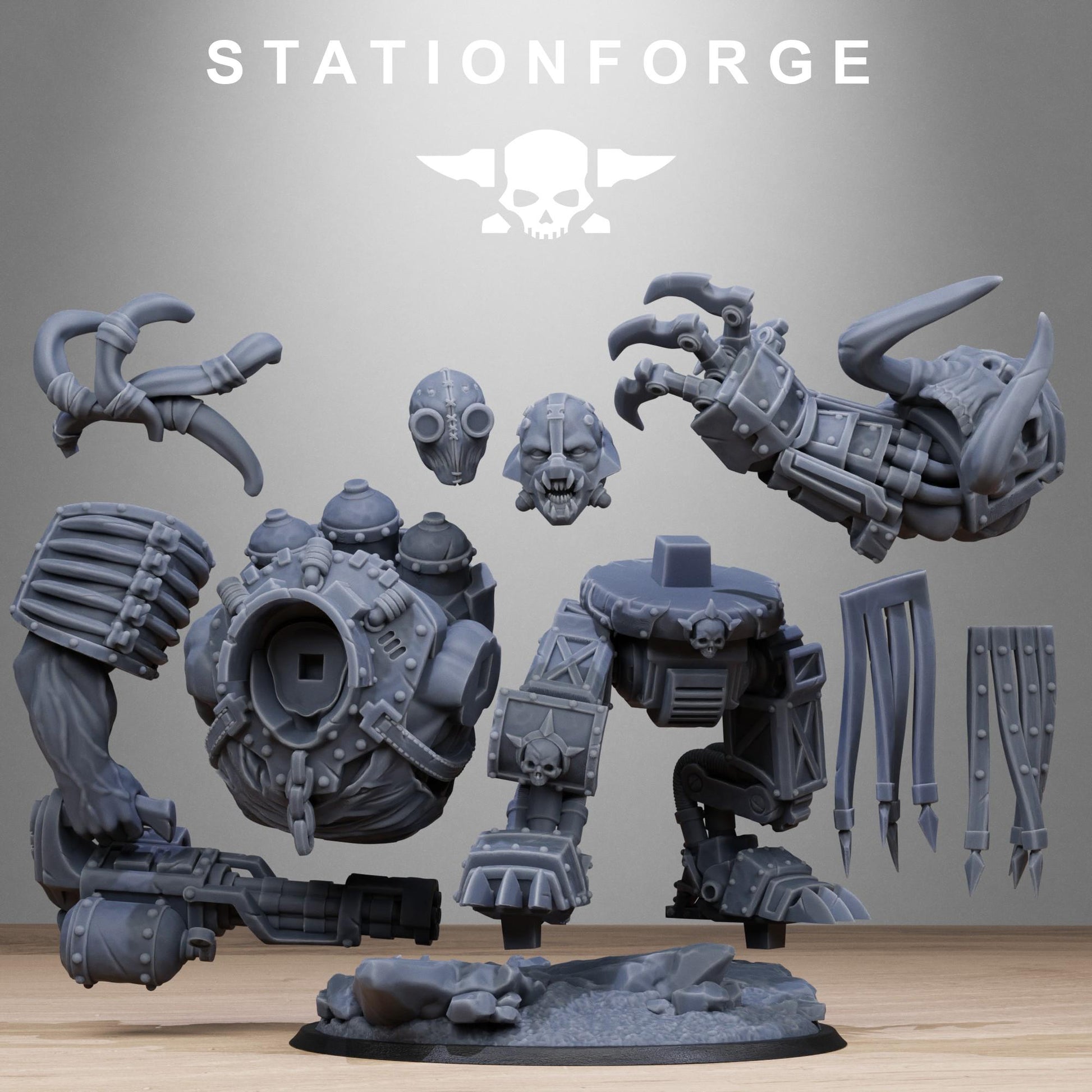 Corrupted Guard Tormentius (sculpted by Stationforge)
