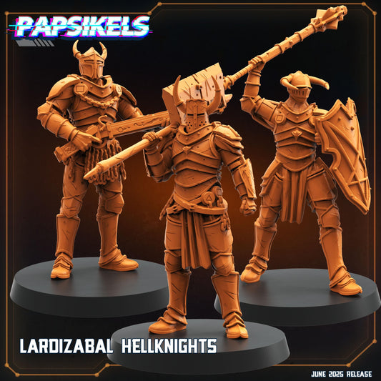 Lardizabal Hellknights - set of 3 (sculpted by Papsikels)