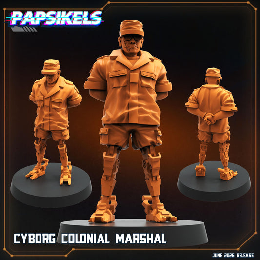Cyborg Colonial Marshall (sculpted by Papsikels)