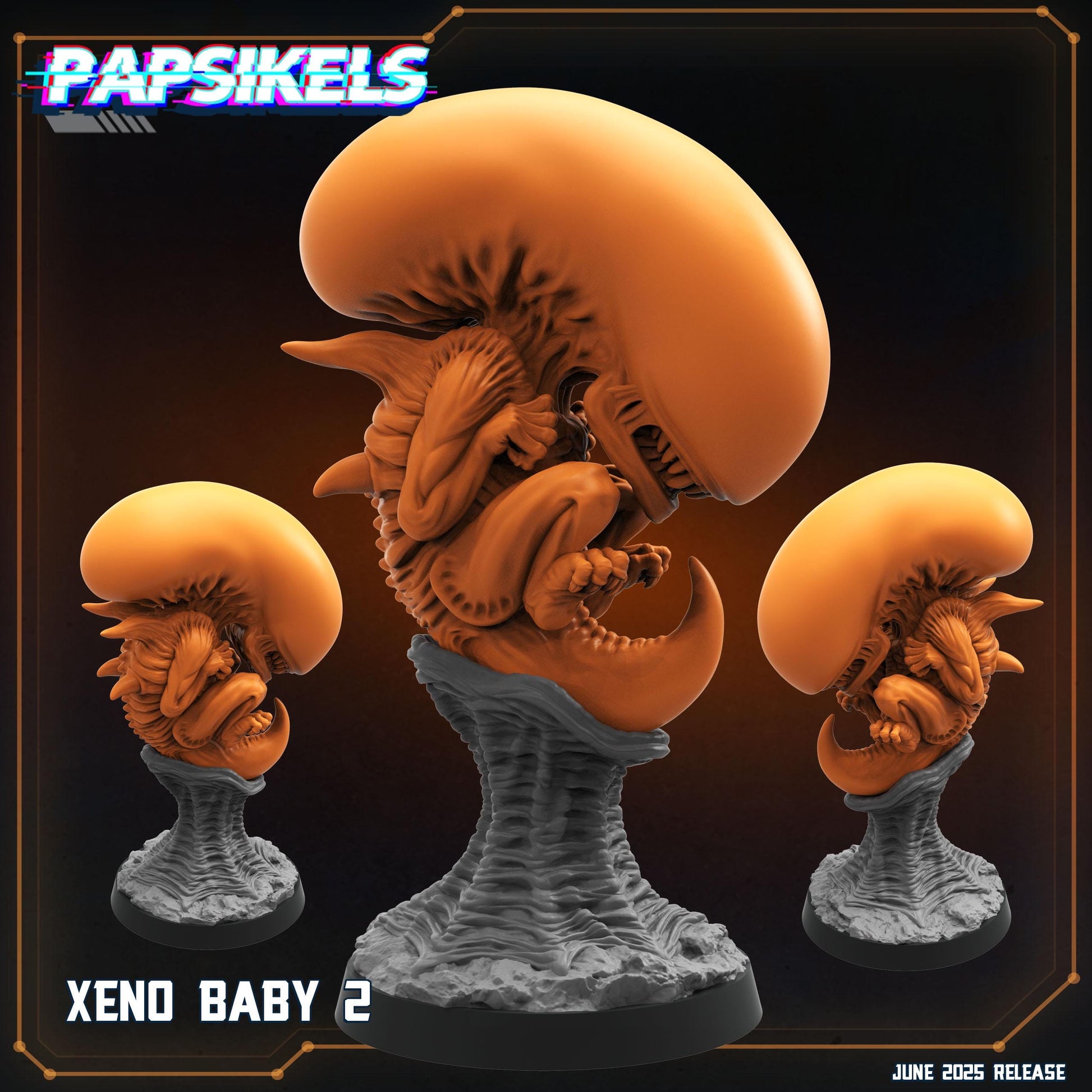 Xeno Baby - Alien Fan Art (sculpted by Papsikels)