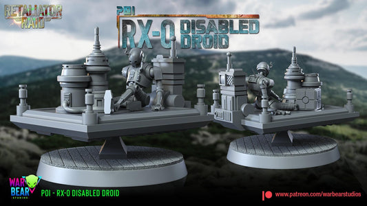 POI - RX-0 Disabled Droid (Sculpted by War Bear Studios)