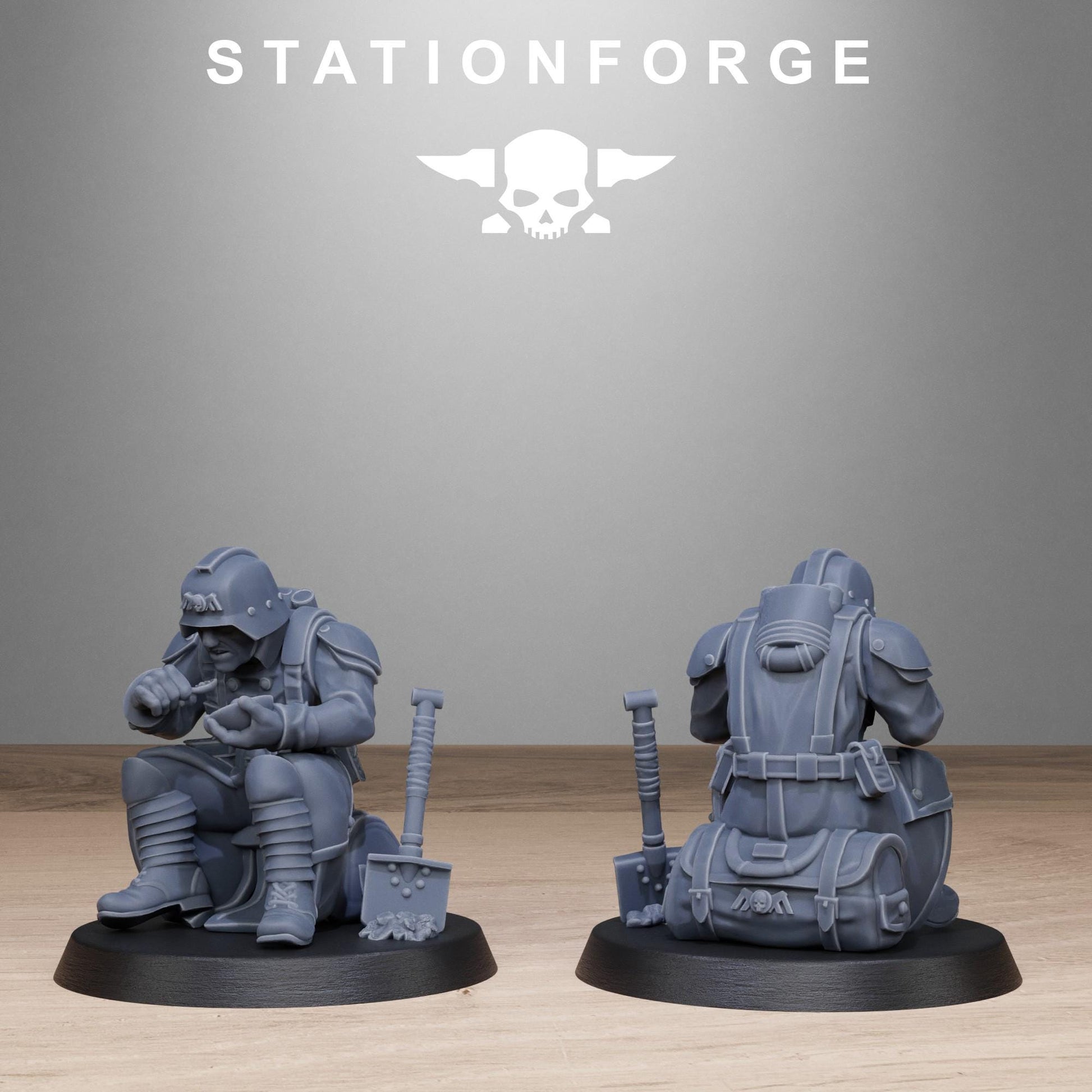 Grim Guard Chill Squad - set of 10 (sculpted by Stationforge)