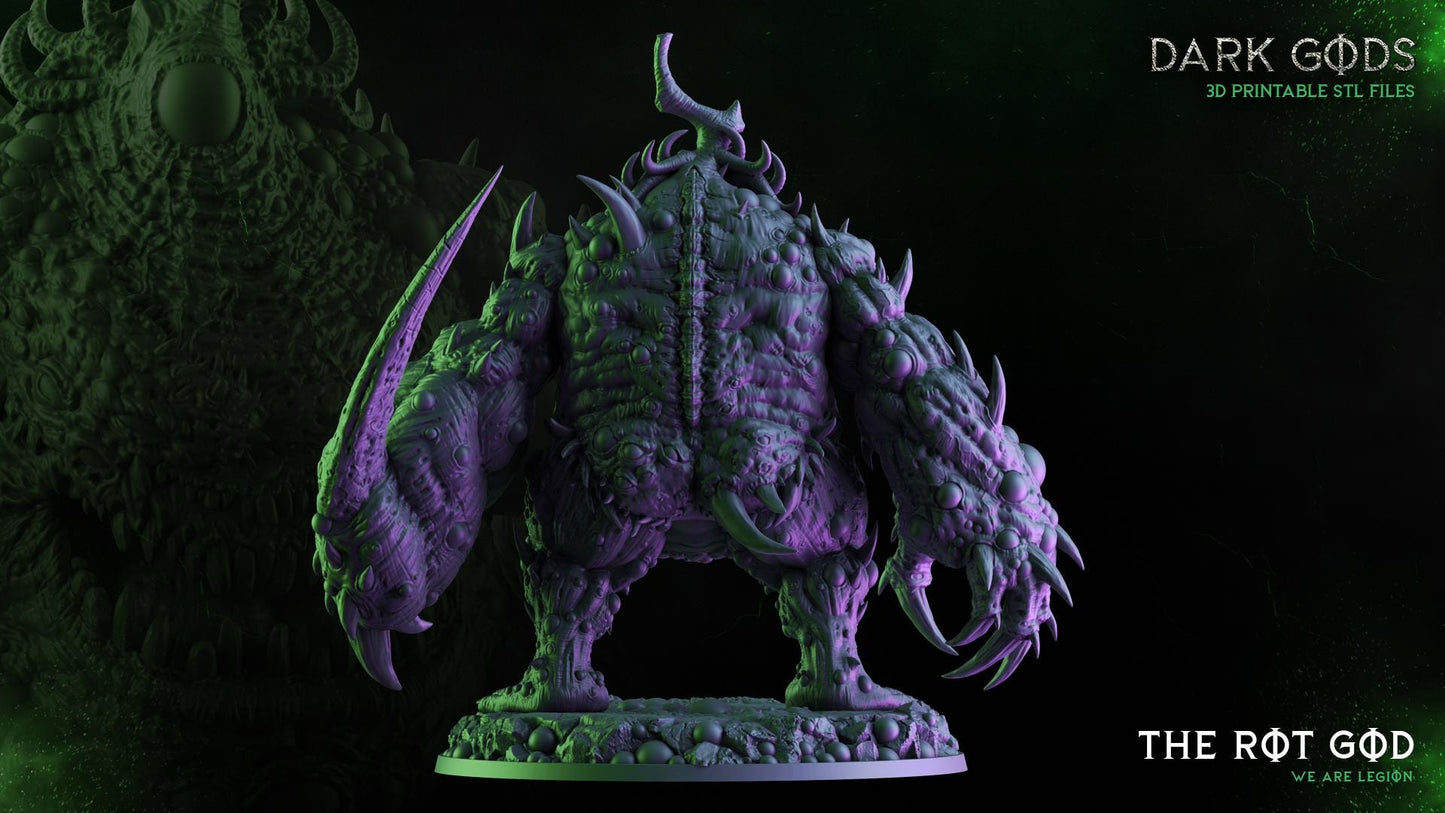 The Rot God on 130mm base - Sculpted by Dark Gods