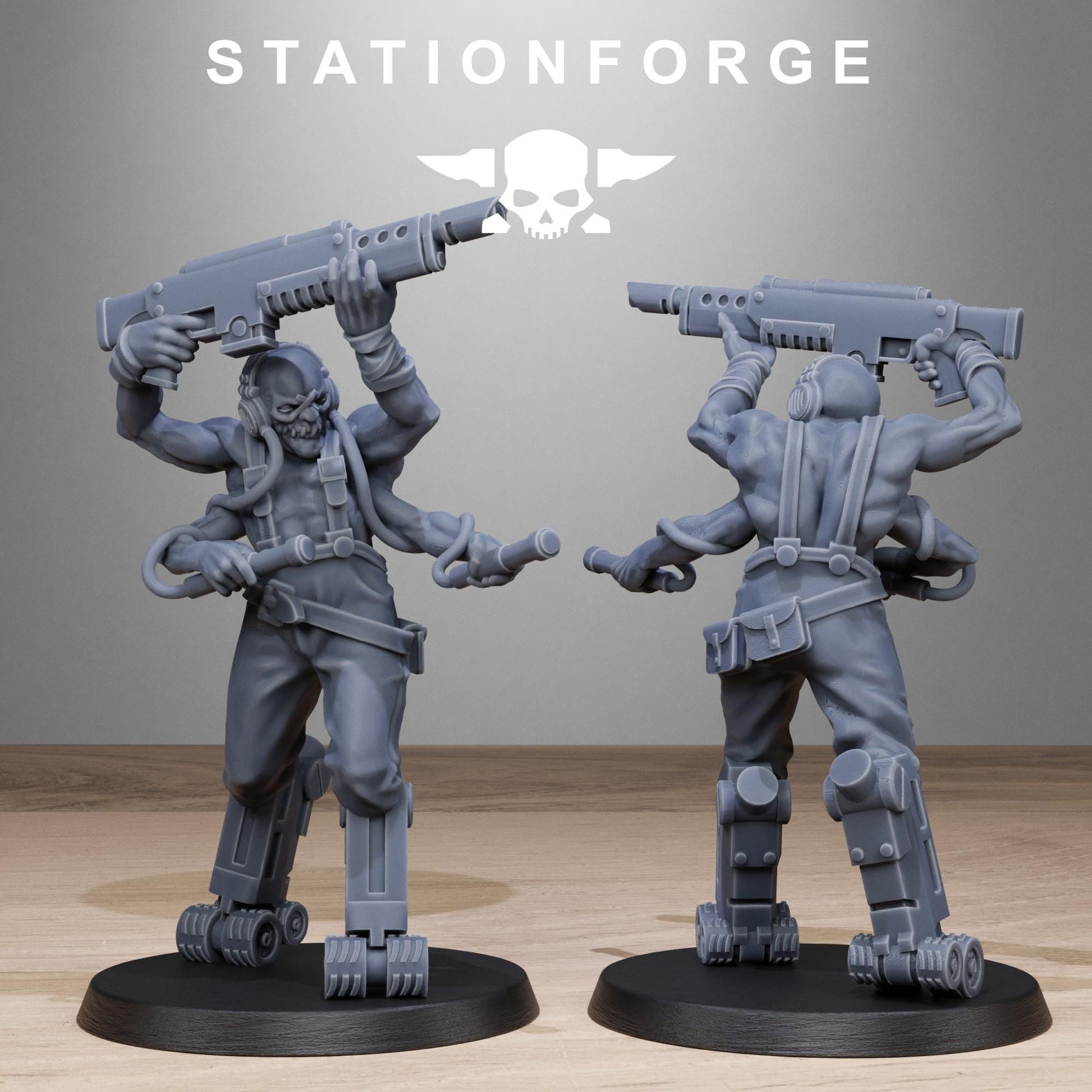 Corrupted Guard Abhumans - set of 10 (with Mutant option) (sculpted by Stationforge)