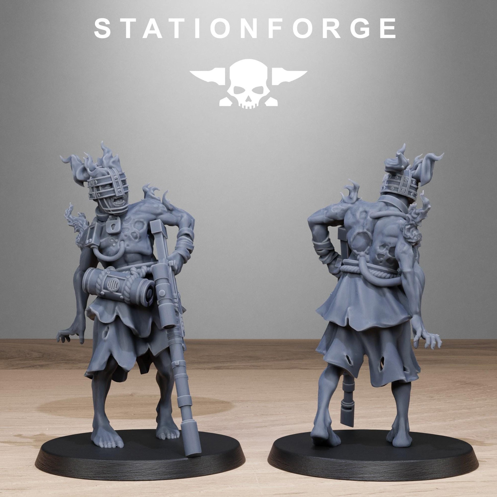 Corrupted Guard Abhumans - set of 10 (with Mutant option) (sculpted by Stationforge)
