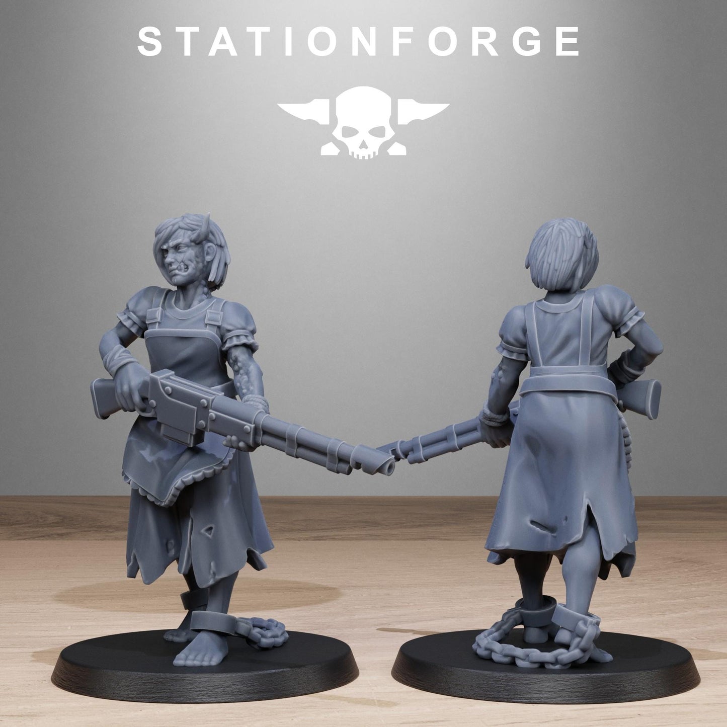 Corrupted Guard Abhumans - set of 10 (with Mutant option) (sculpted by Stationforge)