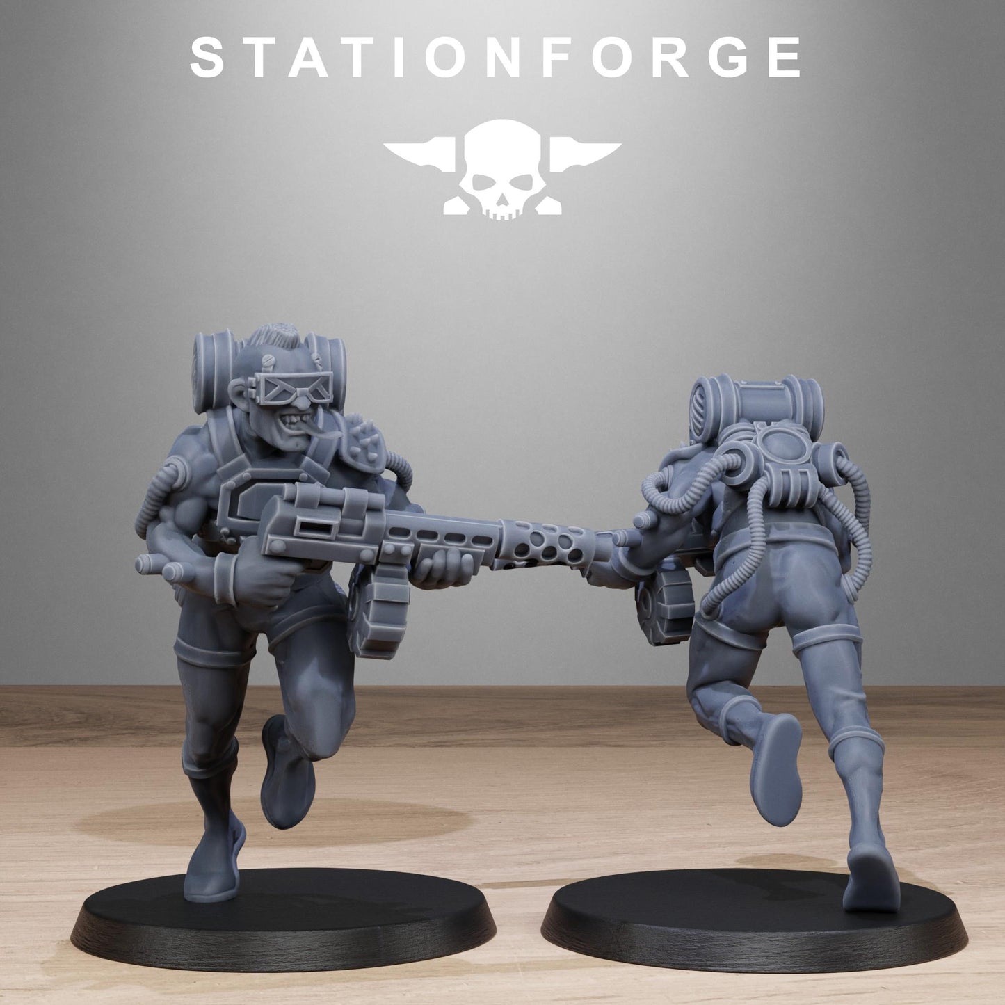 Corrupted Guard Abhumans - set of 10 (with Mutant option) (sculpted by Stationforge)