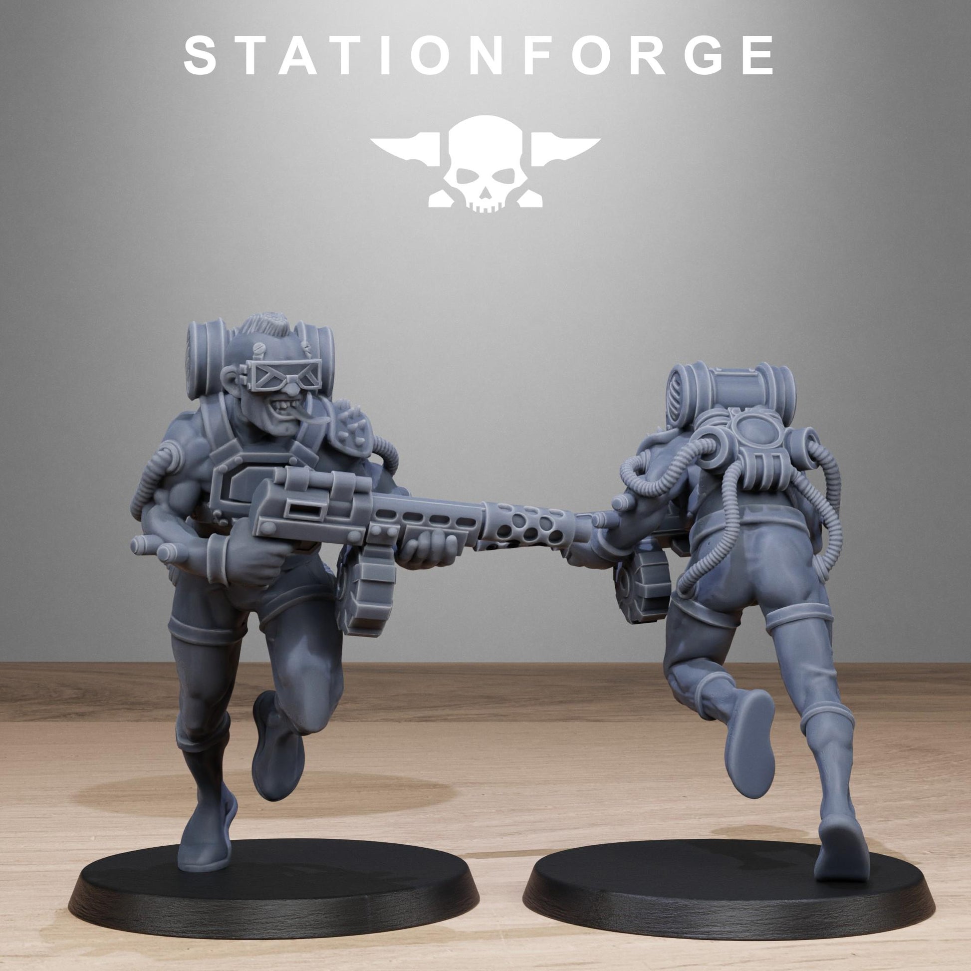 Corrupted Guard Abhumans - set of 10 (with Mutant option) (sculpted by Stationforge)