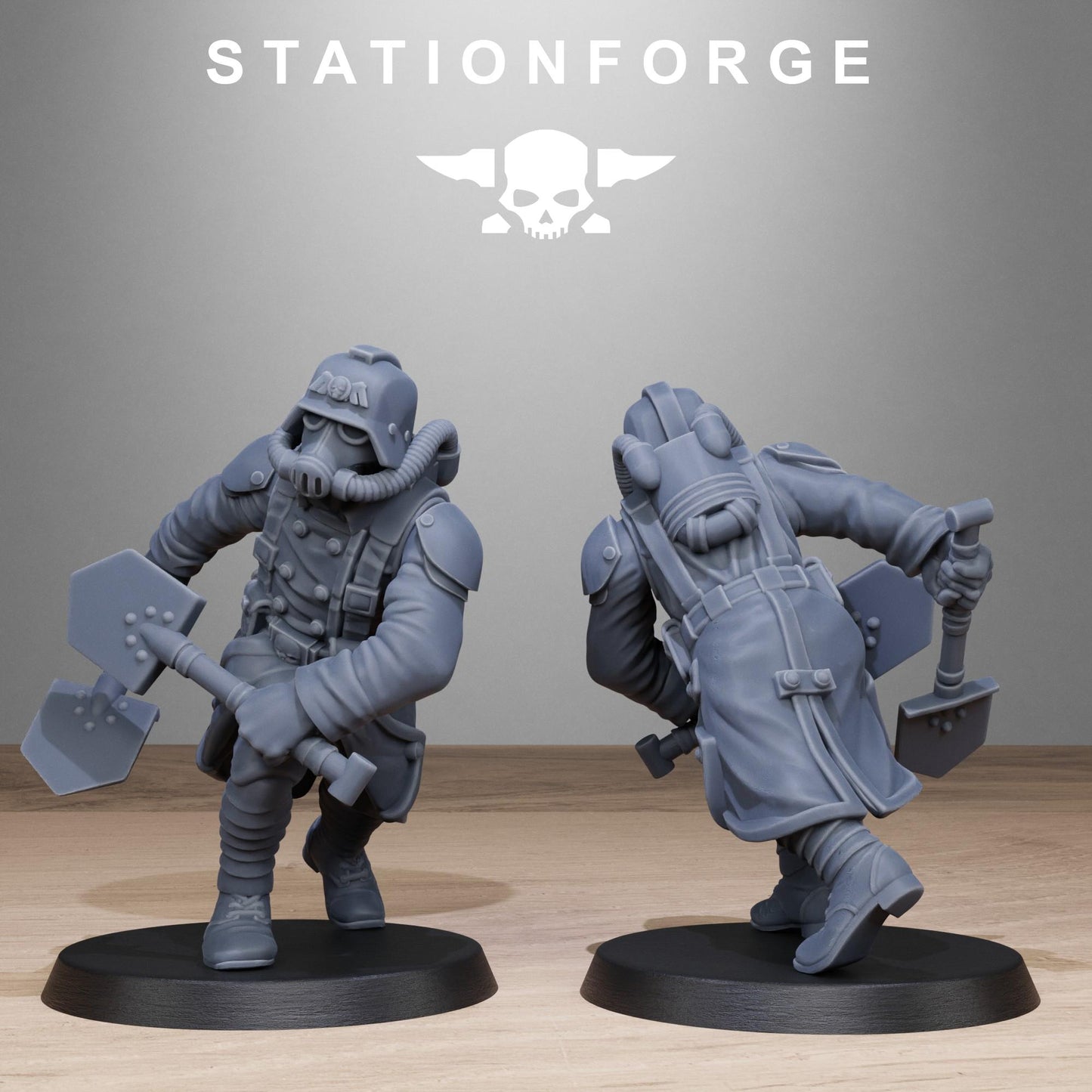 Grim Guard Radioactive Mutants - set of 10 (sculpted by Stationforge)