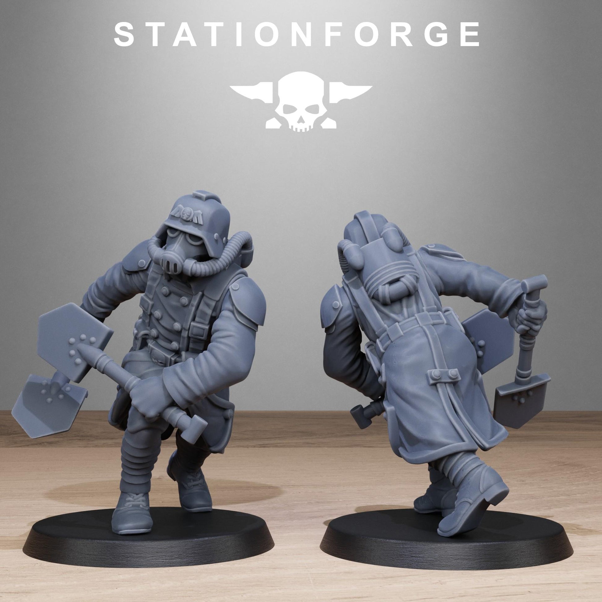 Grim Guard Radioactive Mutants - set of 10 (sculpted by Stationforge)