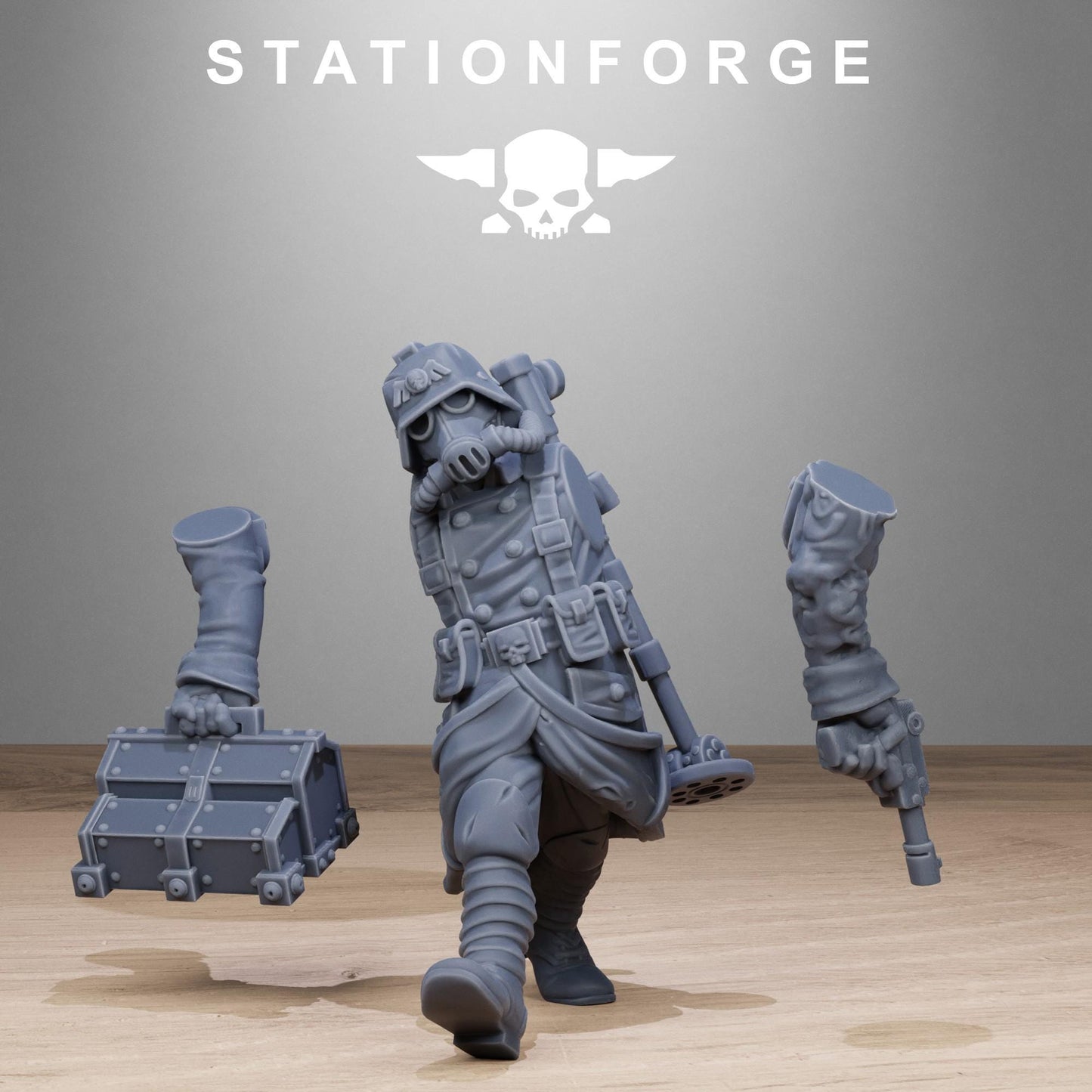 Grim Guard Radioactive Mutants - set of 10 (sculpted by Stationforge)