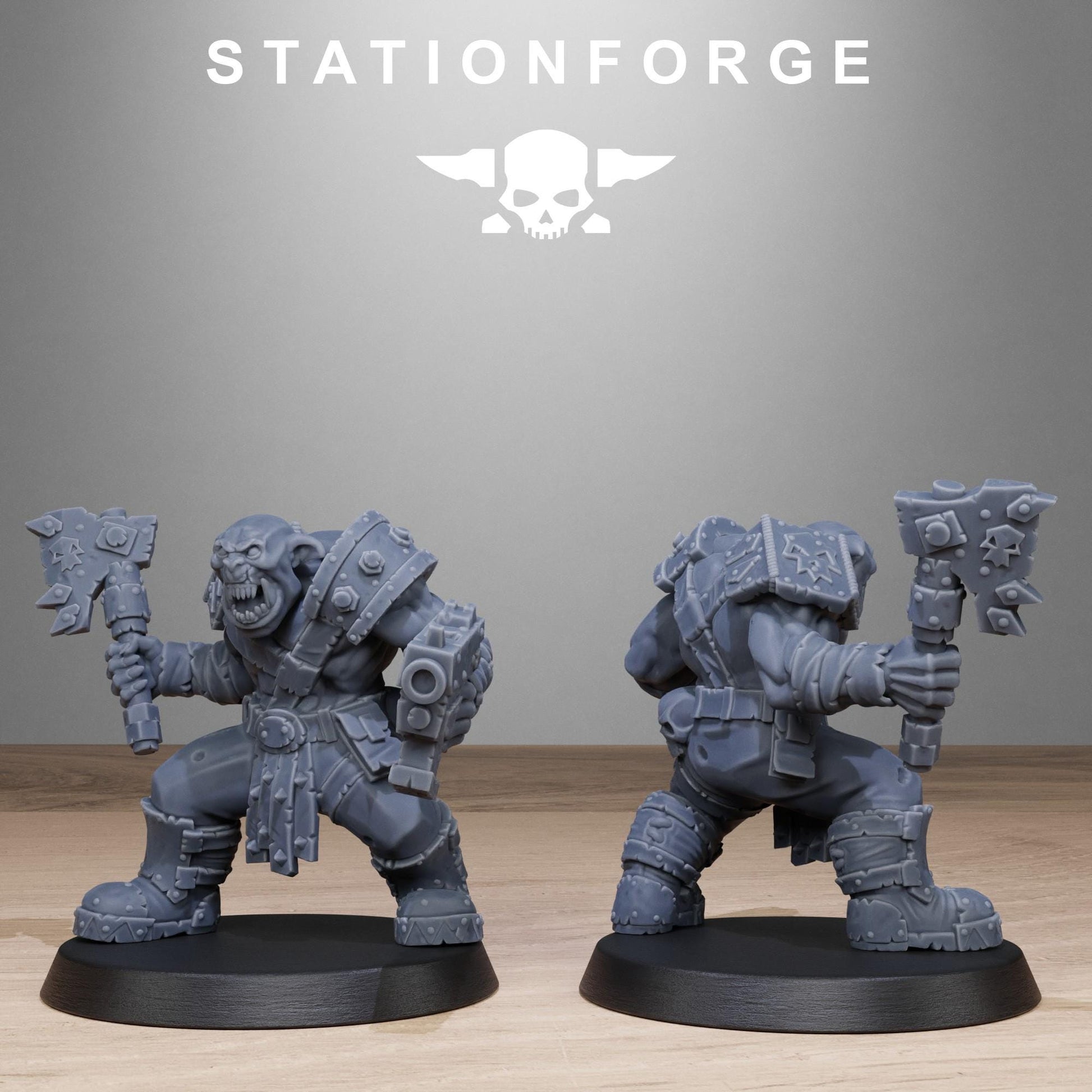 Orkaz Bro Infantry - set of 10 (sculpted by Stationforge)