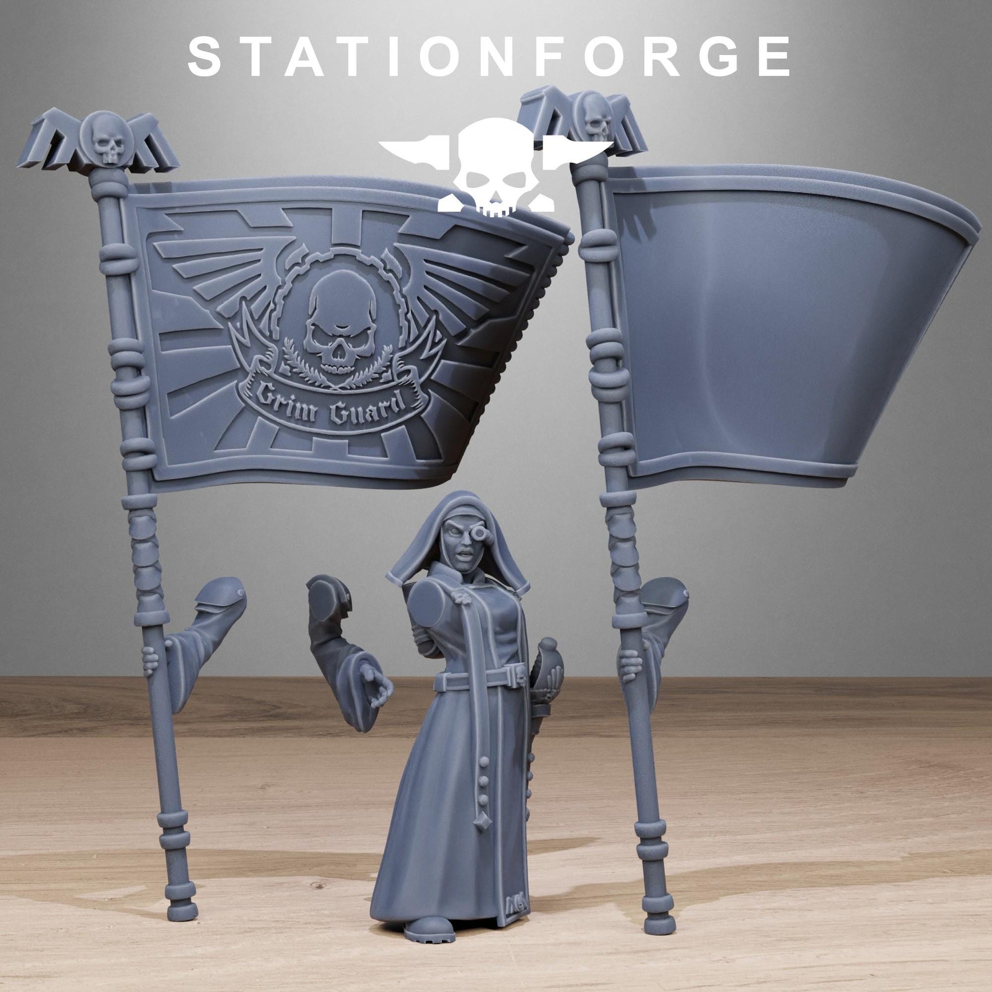 Grim Guard Sisters - set of 10 (sculpted by Stationforge)