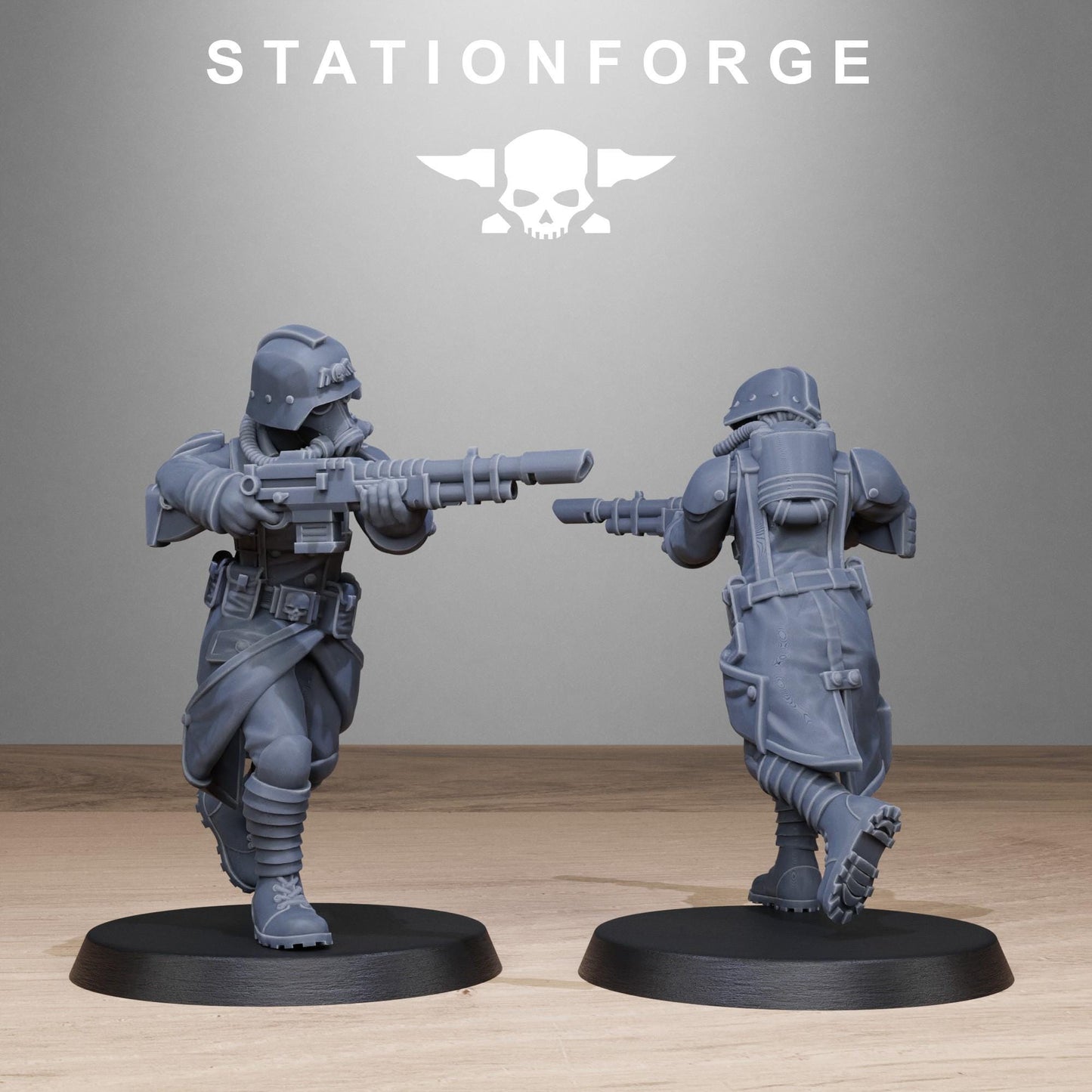Grim Guard Sisters - set of 10 (sculpted by Stationforge)