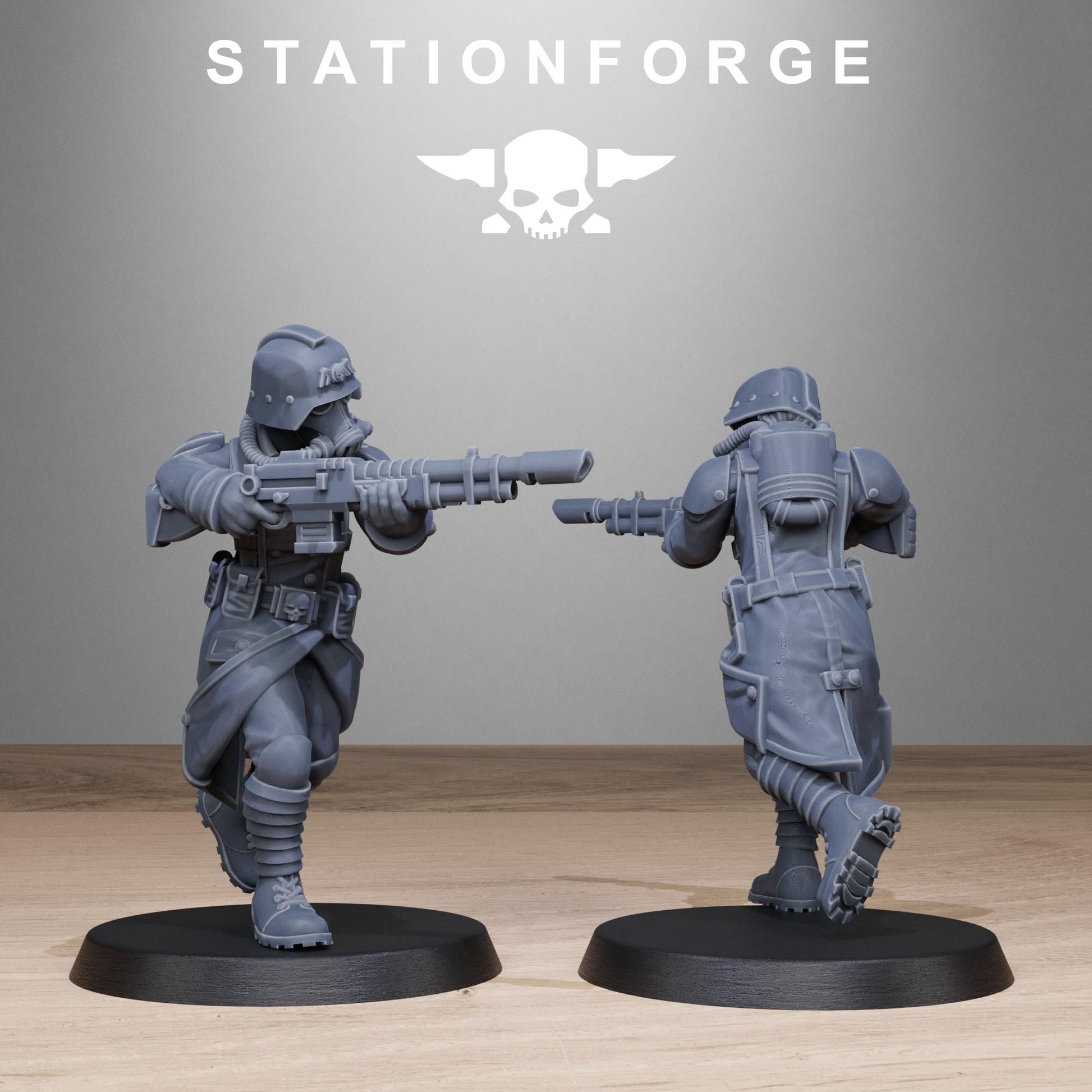 Grim Guard Sisters - set of 10 (sculpted by Stationforge)