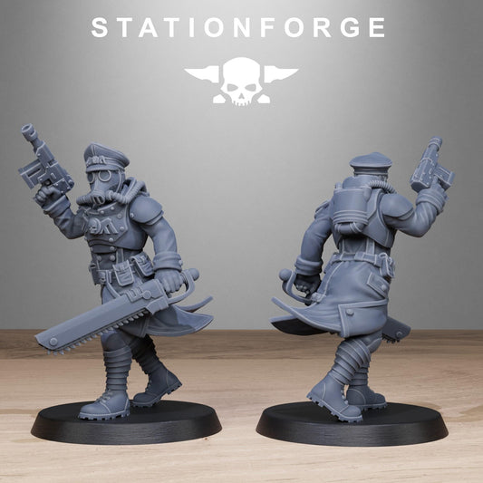 Grim Guard Sister Officer 1 (sculpted by Stationforge)