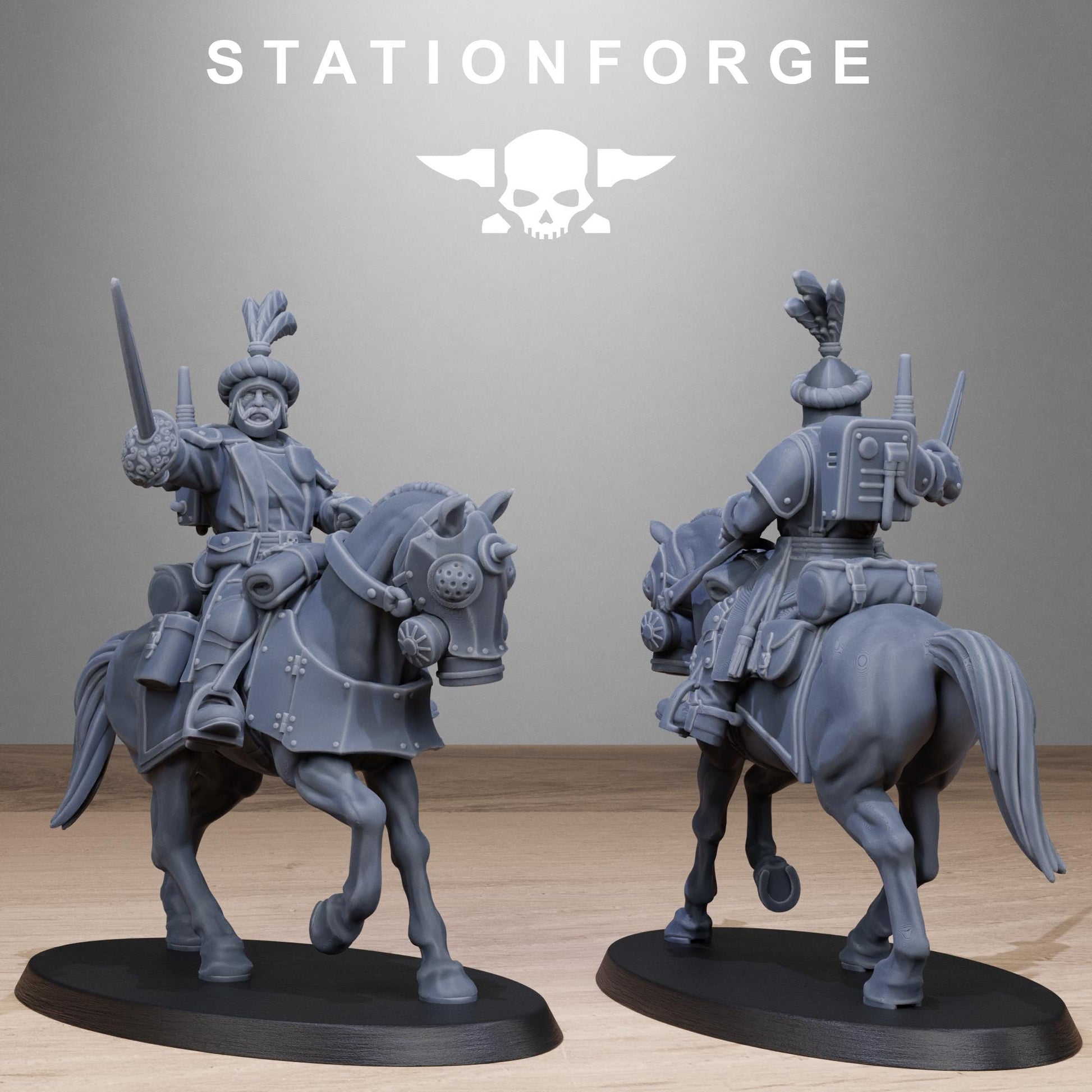 Royal Guard Cavalry - set of 10 (sculpted by Stationforge)