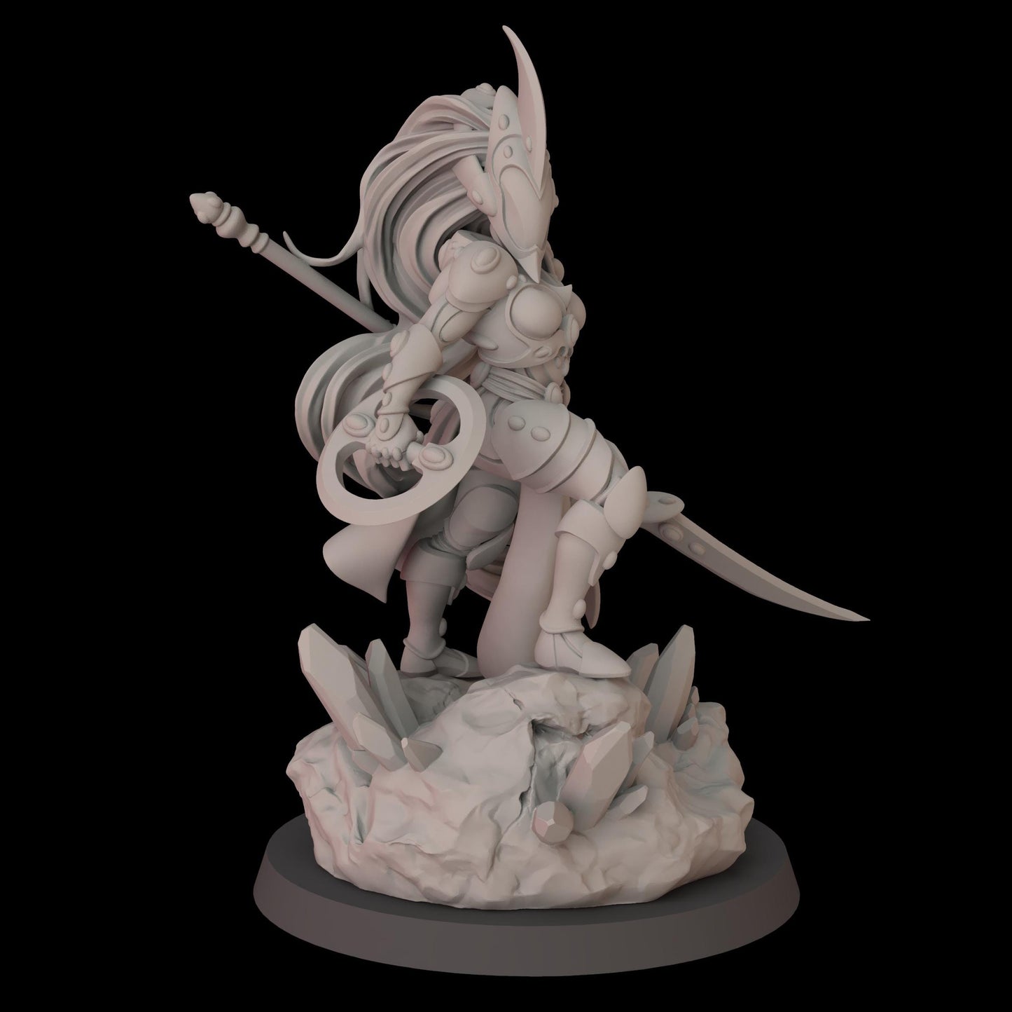 Wild Maiden Lord (Sculpted by Fantasy Cult Miniatures)