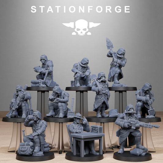 Grim Guard Chill Squad - set of 10 (sculpted by Stationforge)