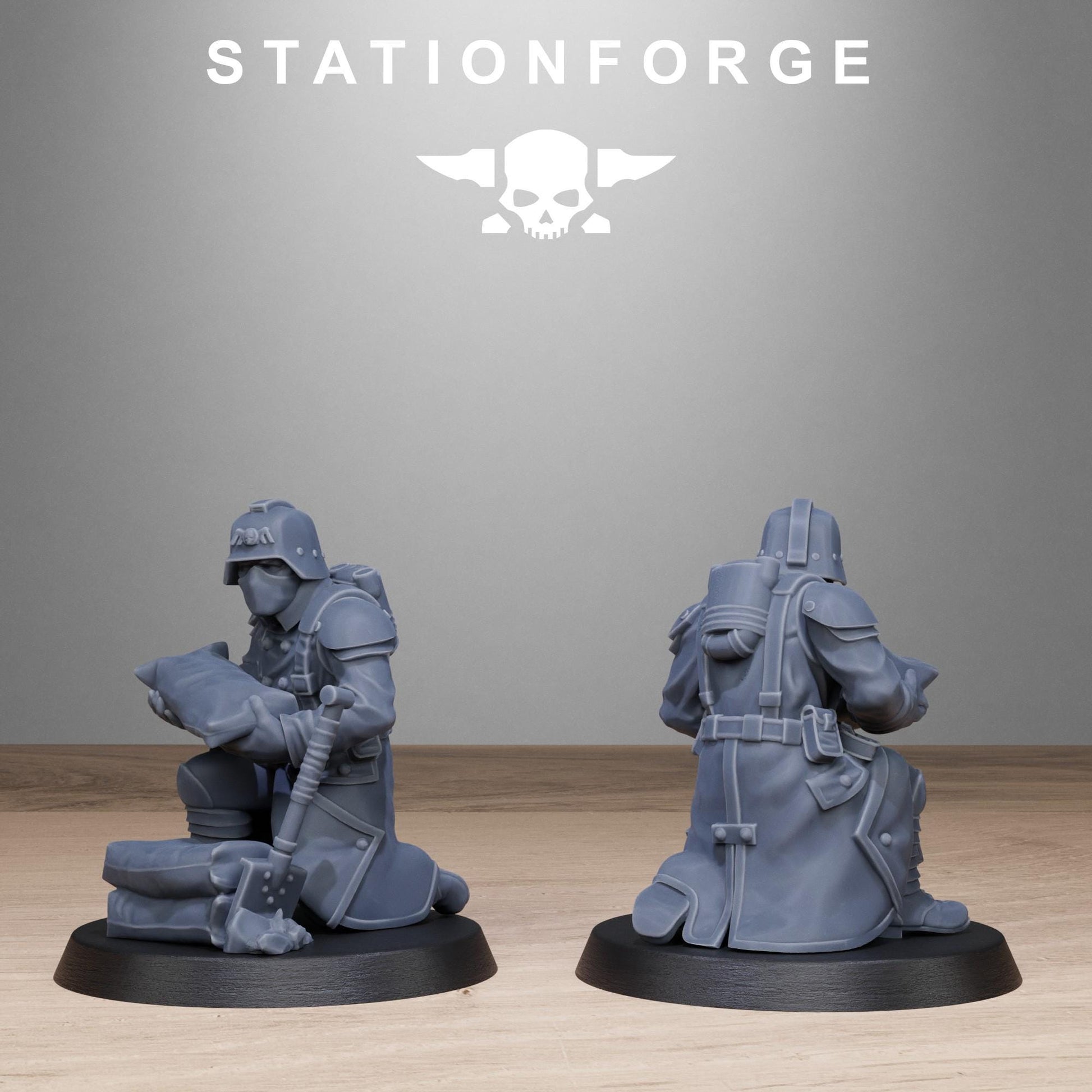 Grim Guard Chill Squad - set of 10 (sculpted by Stationforge)