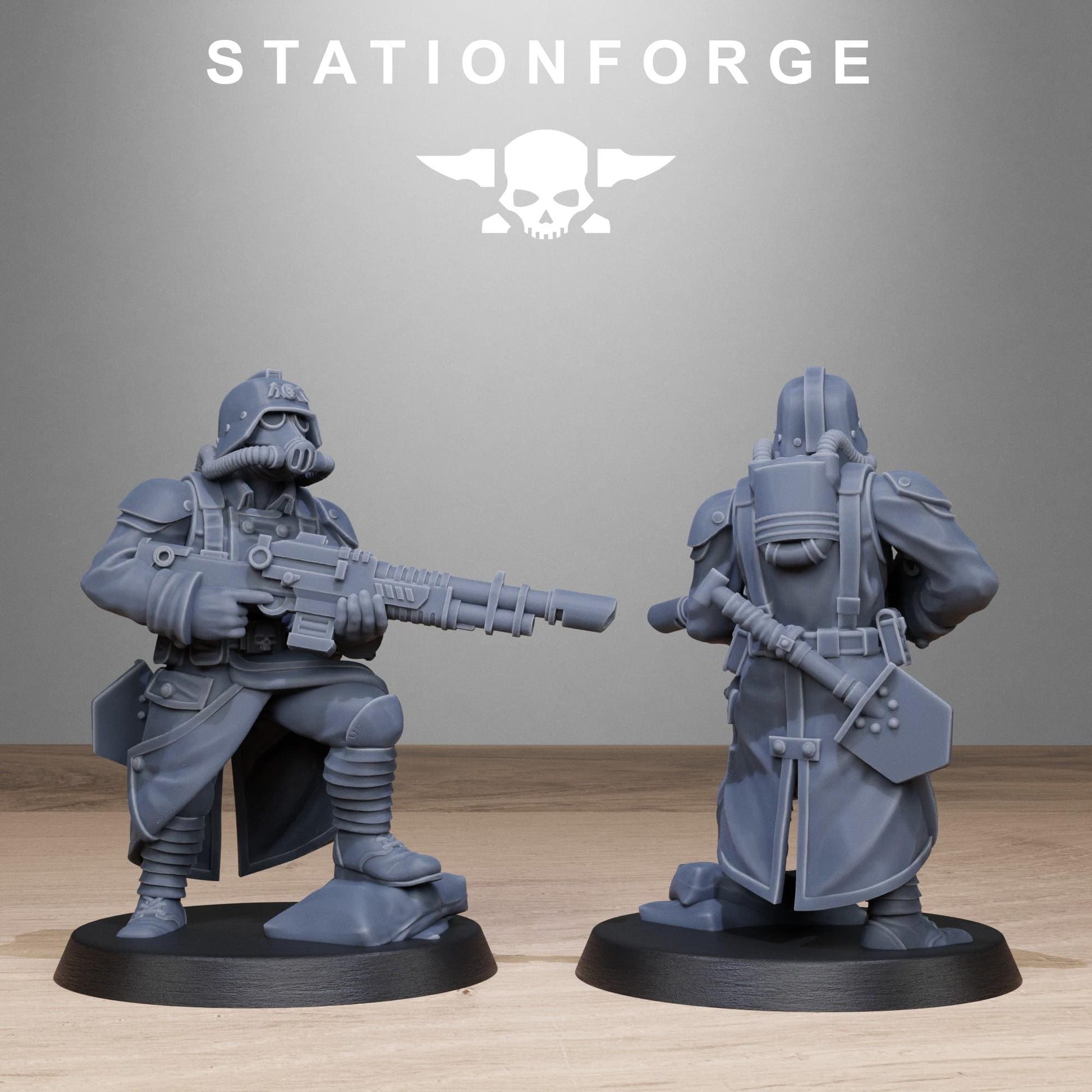 Grim Guard Chill Squad - set of 10 (sculpted by Stationforge)