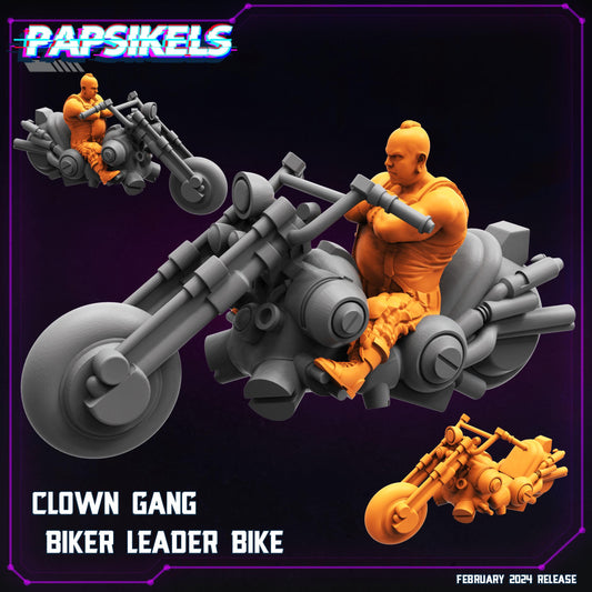 Clown Gang Biker Leader Bike (sculpted by Papsikels)