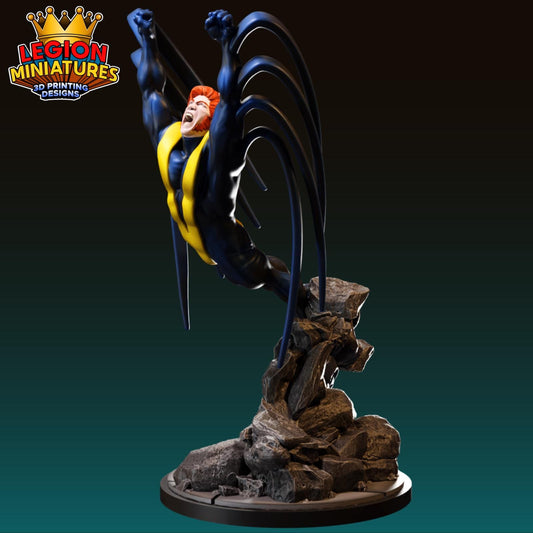 Banshee - Age of Apocalypse Fan-Art 40mm Miniature (Sculpted by Legion Miniatures) (Crisis Protocol Proxy/Alternative)