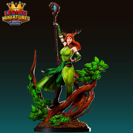 Keyleth Fan-Art 40mm Miniature (Sculpted by Legion Miniatures) (Crisis Protocol Proxy/Alternative)