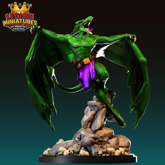 Sauron Fan-Art 40mm Miniature (Sculpted by Legion Miniatures) (Crisis Protocol Proxy/Alternative)