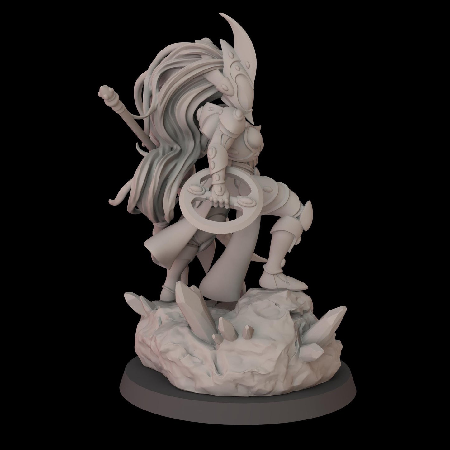Wild Maiden Lord (Sculpted by Fantasy Cult Miniatures)