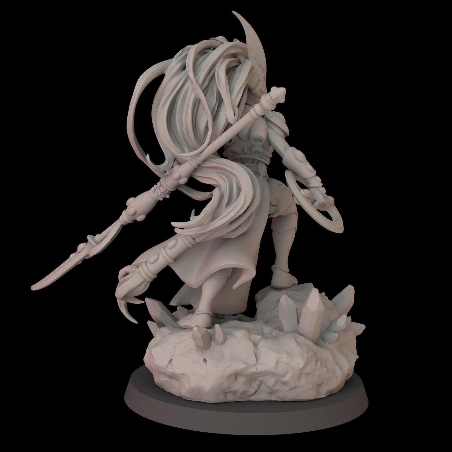 Wild Maiden Lord (Sculpted by Fantasy Cult Miniatures)