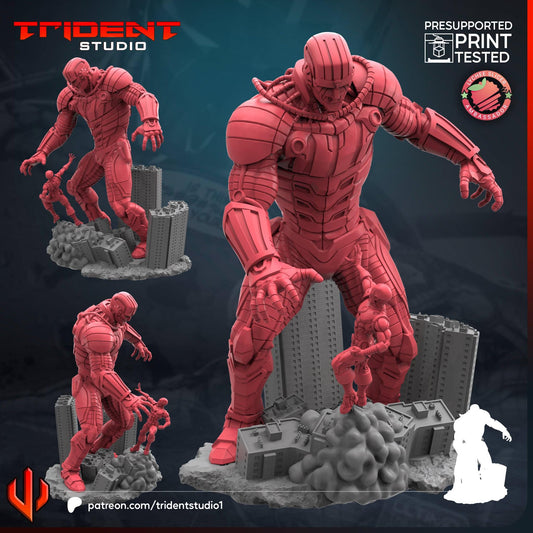 Ultimo (Fan art sculpted by Trident Studio) (Crisis Protocol Proxy/Alternative)