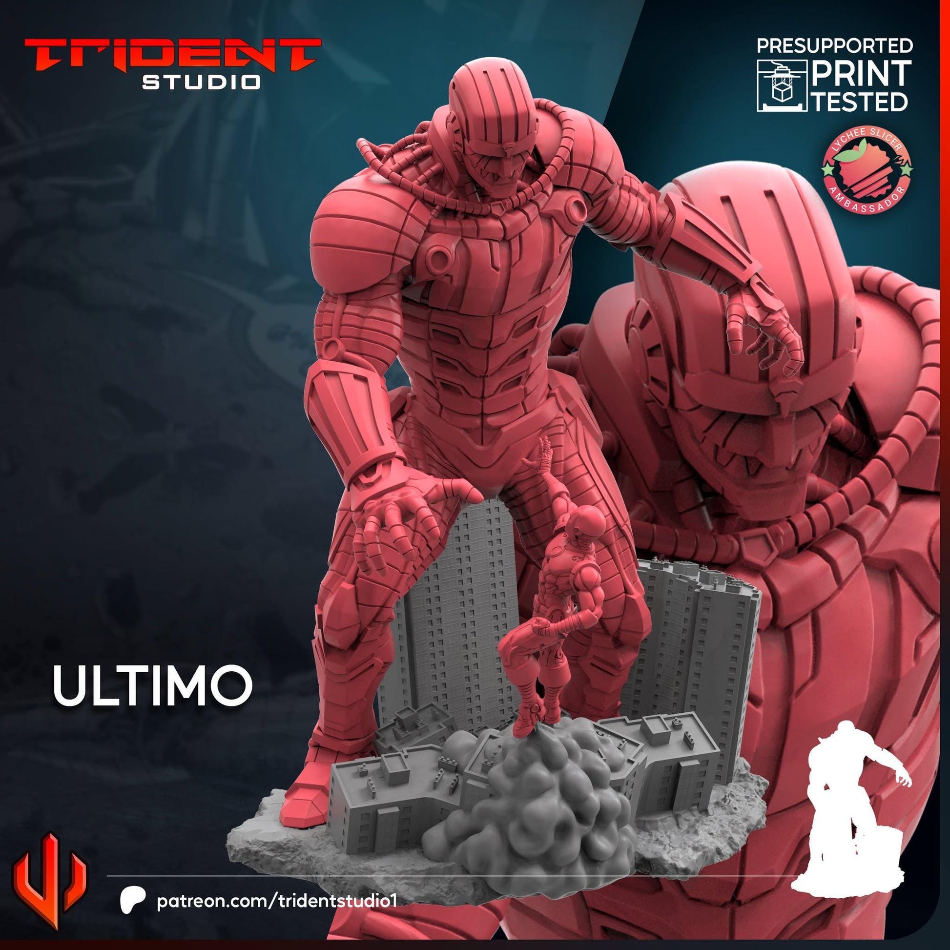 Ultimo (Fan art sculpted by Trident Studio) (Crisis Protocol Proxy/Alternative)