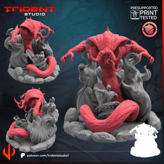 Mephisto - Hell Lord (Fan art sculpted by Trident Studio) (Crisis Protocol Proxy/Alternative)
