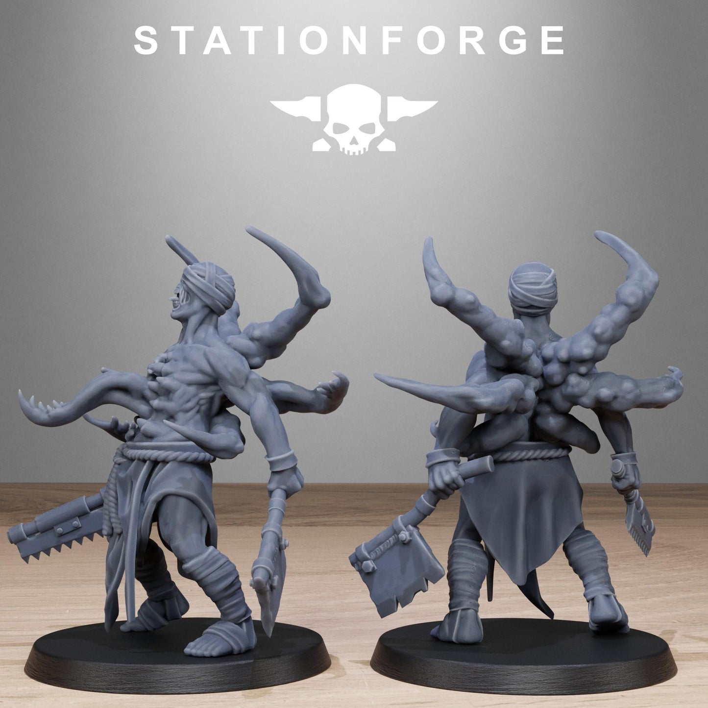 Corrupted Guard Butchers - set of 10 (sculpted by Stationforge)