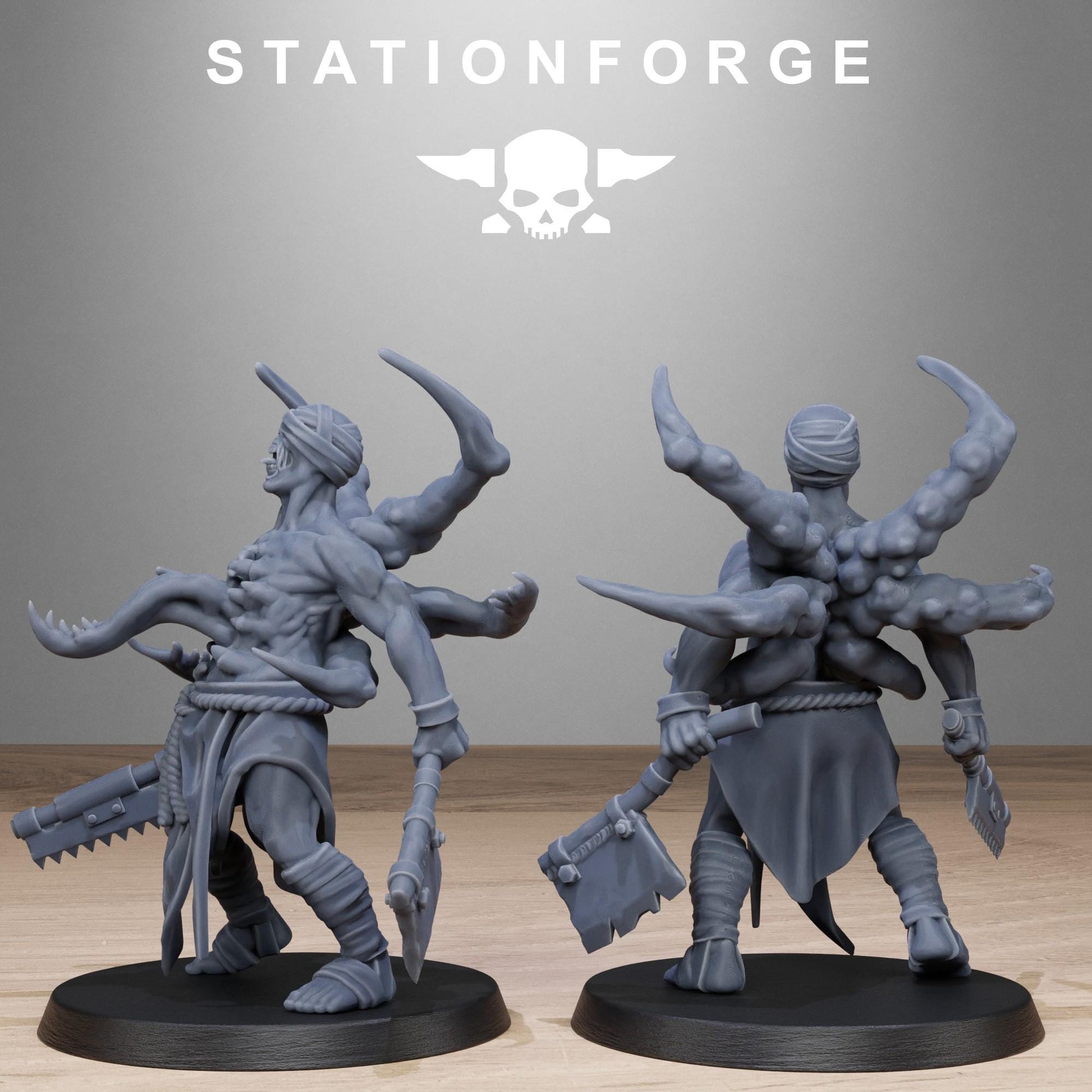 Corrupted Guard Butchers - set of 10 (sculpted by Stationforge)