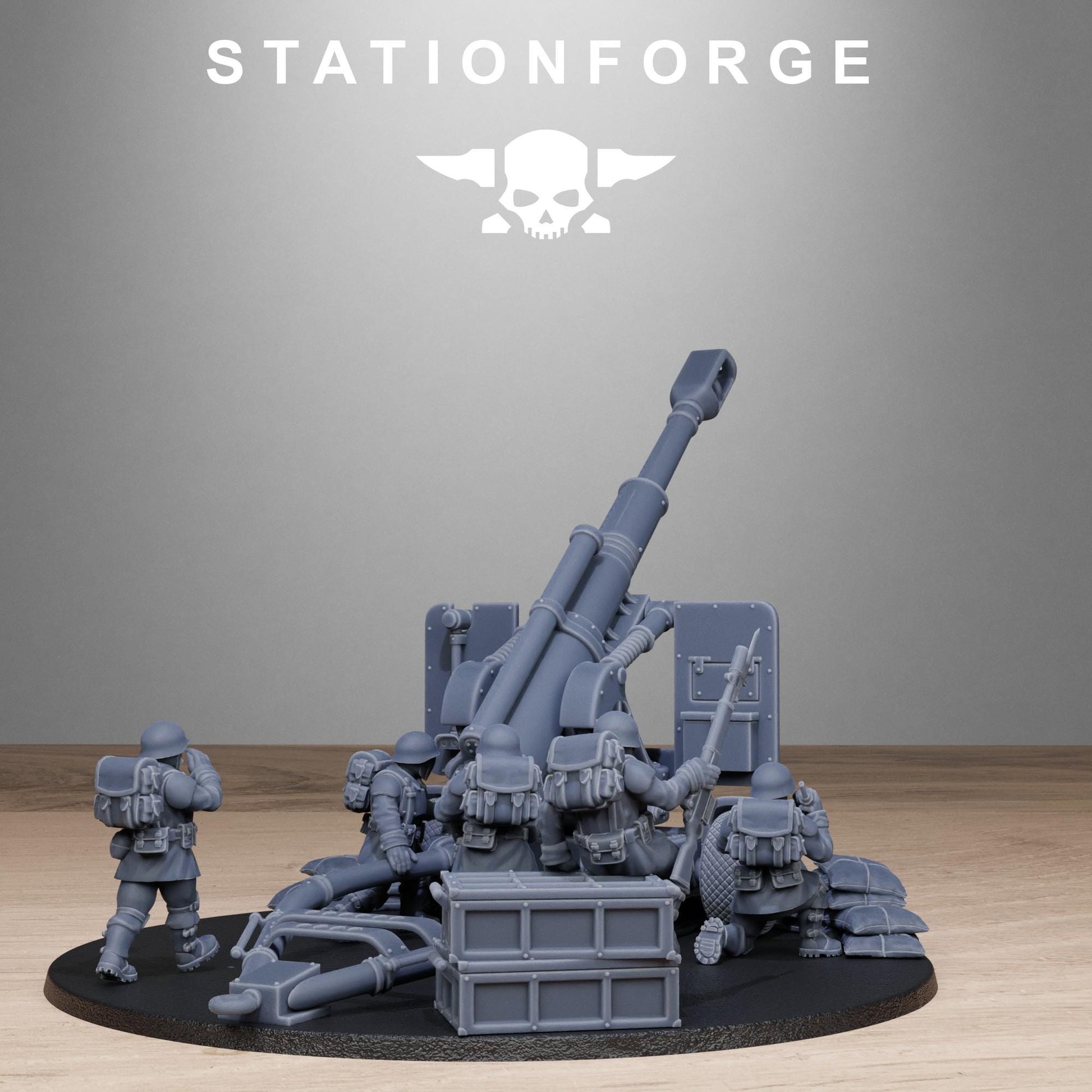 Free Guard Light Artillery (sculpted by Stationforge)