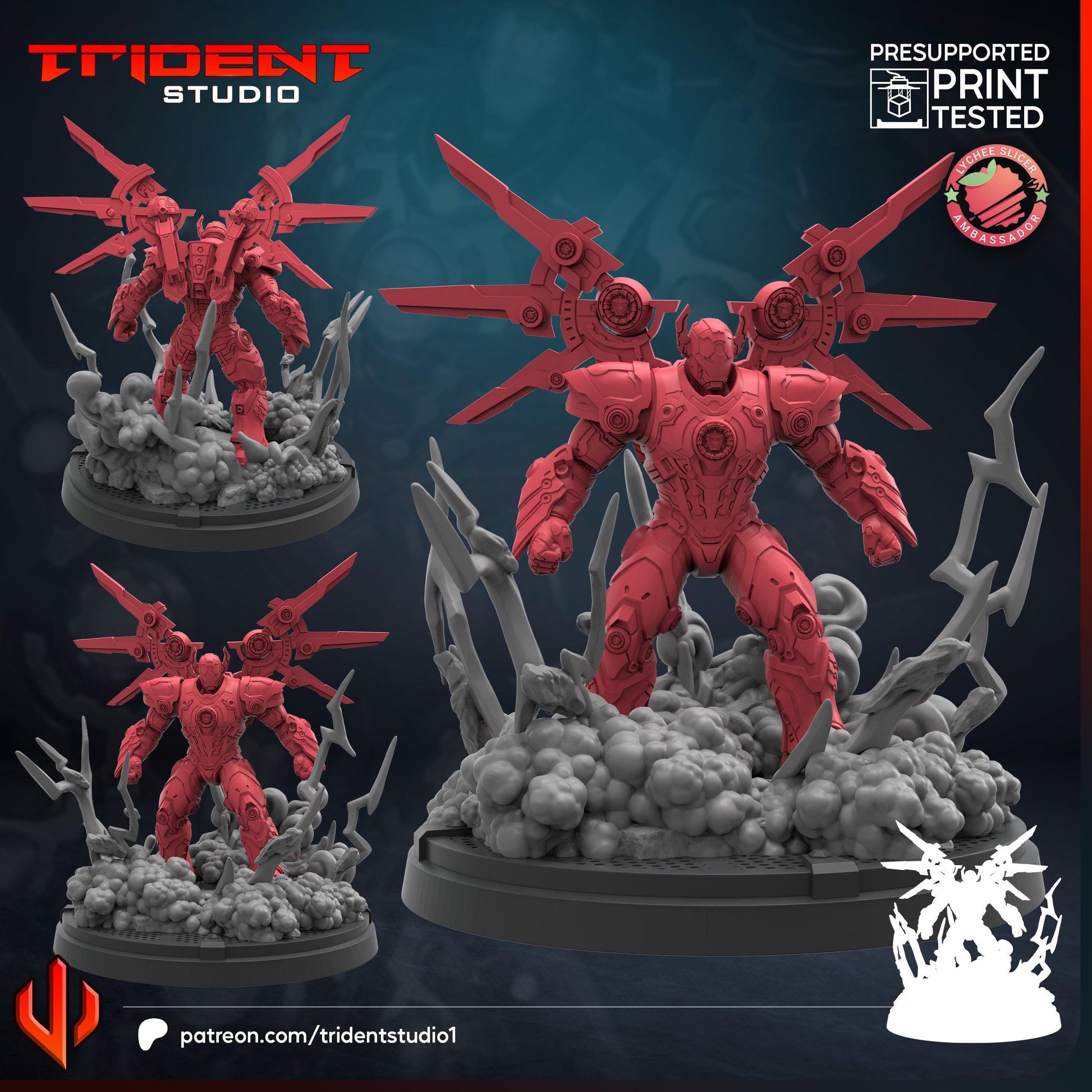 Thor Buster (Fan art sculpted by Trident Studio) (Crisis Protocol Proxy/Alternative)