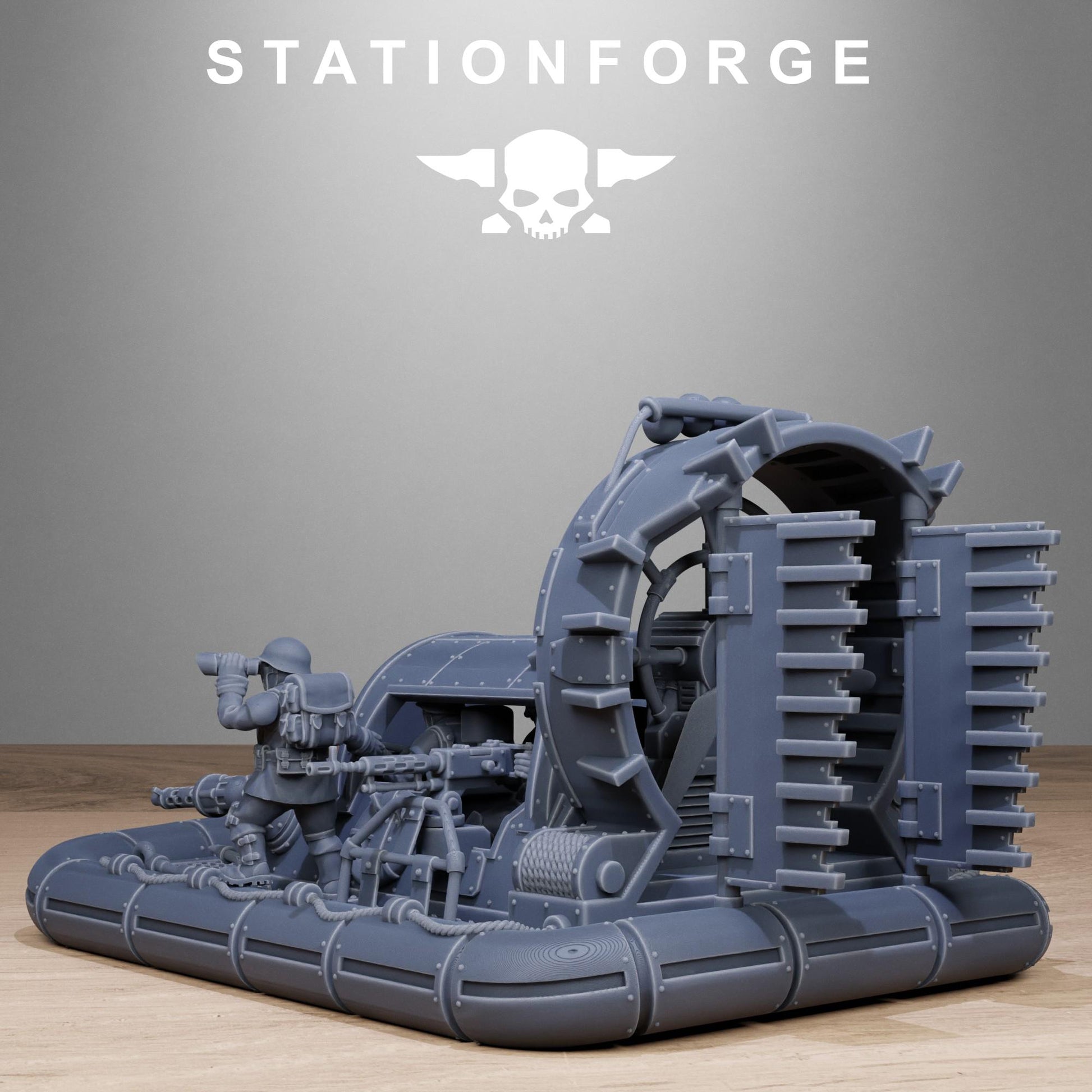 Free Guard Hovercraft (sculpted by Stationforge)