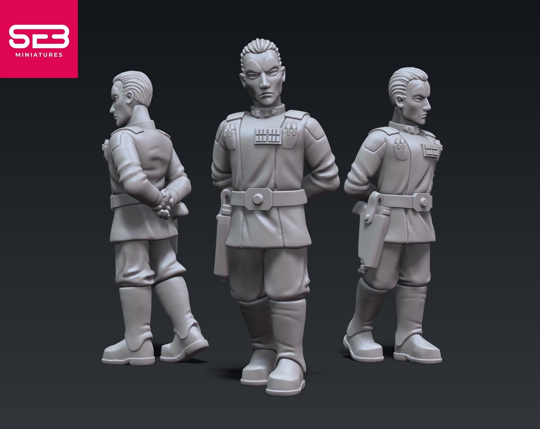 Legendary Admiral 2 (Sculpted by Anvilrage Studios)