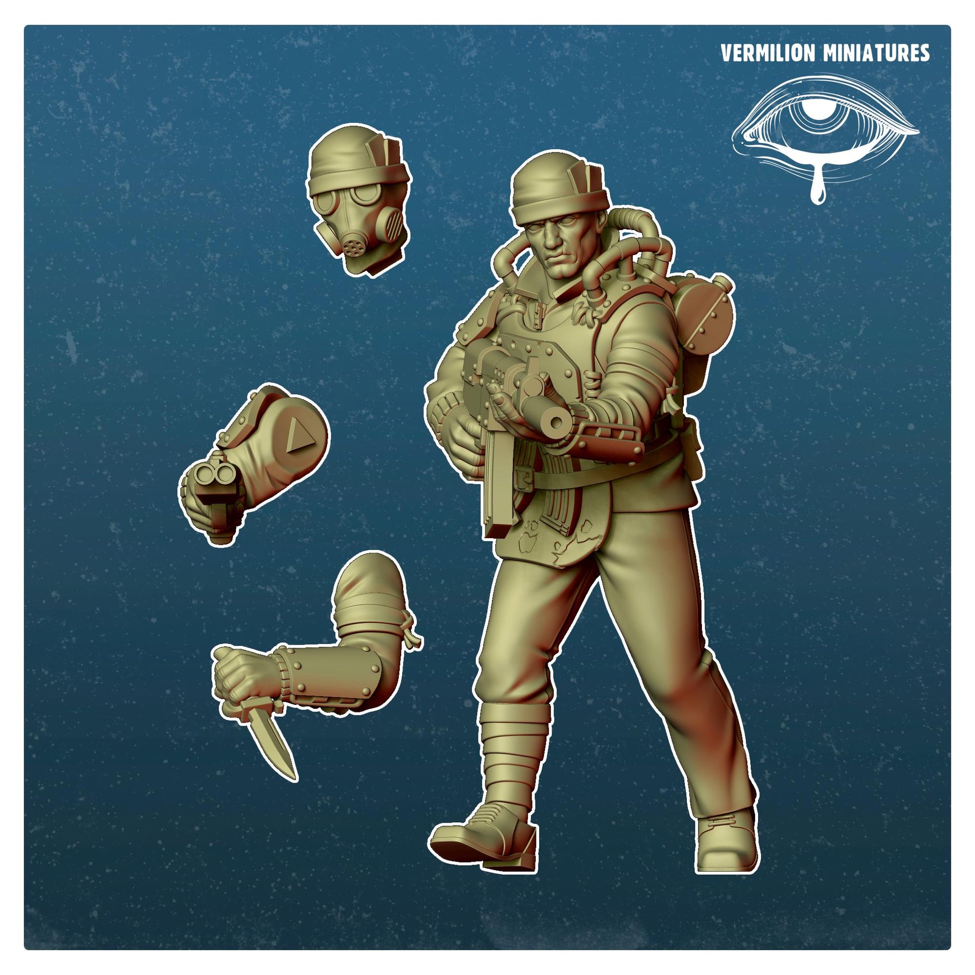 Bandit 4 - Black Hand (Sculpted by Vermillion Miniatures)