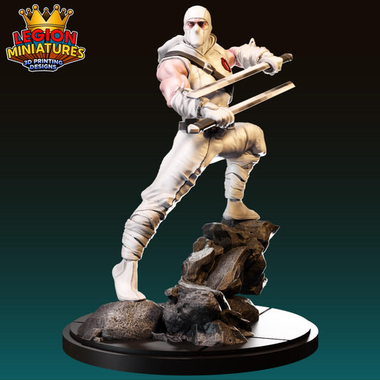 Storm Shadow Fan-Art 40mm Miniature (Sculpted by Legion Miniatures) (Crisis Protocol Proxy/Alternative)