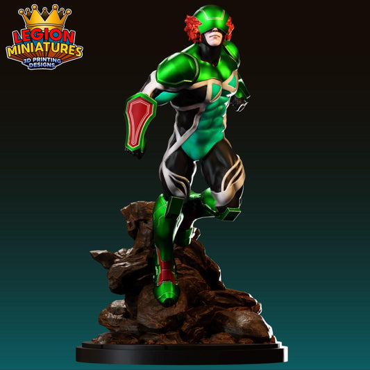 Captain Krakoa Fan-Art 40mm Miniature (Sculpted by Legion Miniatures) (Crisis Protocol Proxy/Alternative)