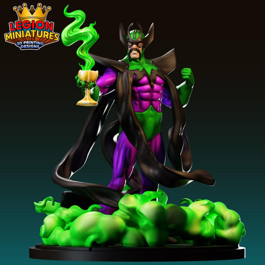Diablo Fan-Art 40mm Miniature (Sculpted by Legion Miniatures) (Crisis Protocol Proxy/Alternative)