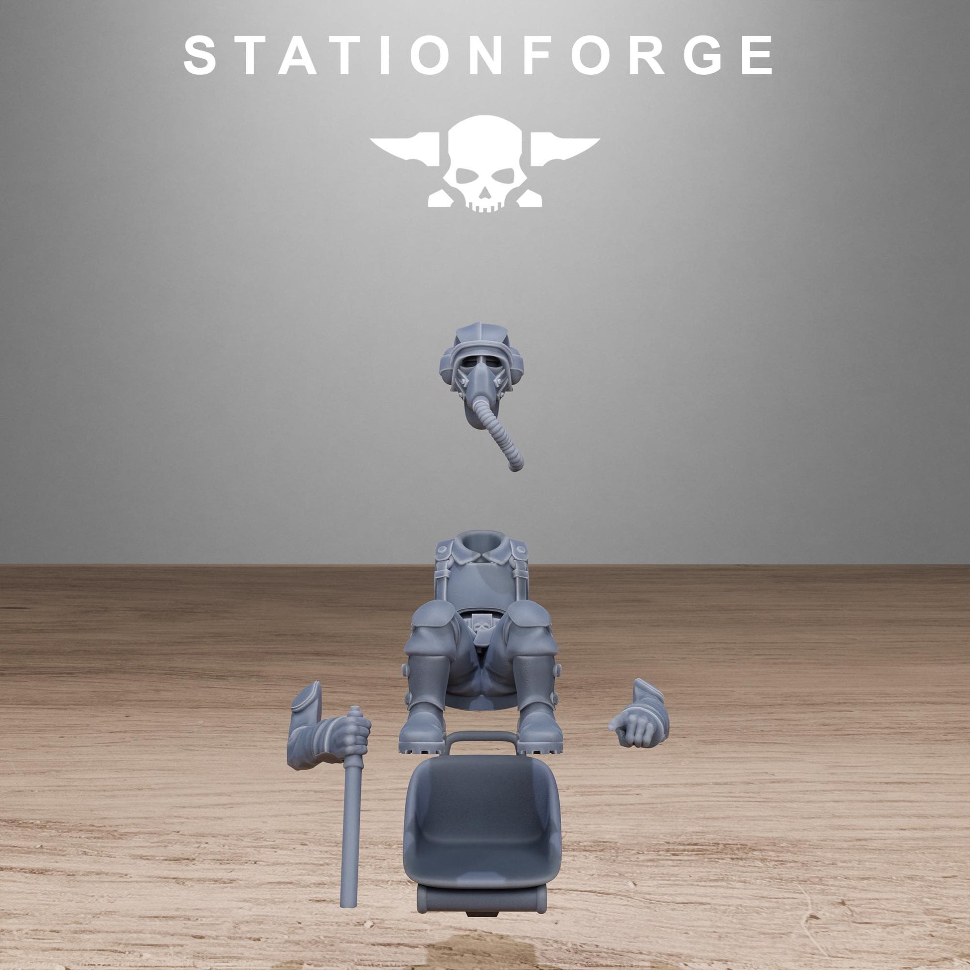 FreeGuard Thunderbolt Plane (sculpted by Stationforge)