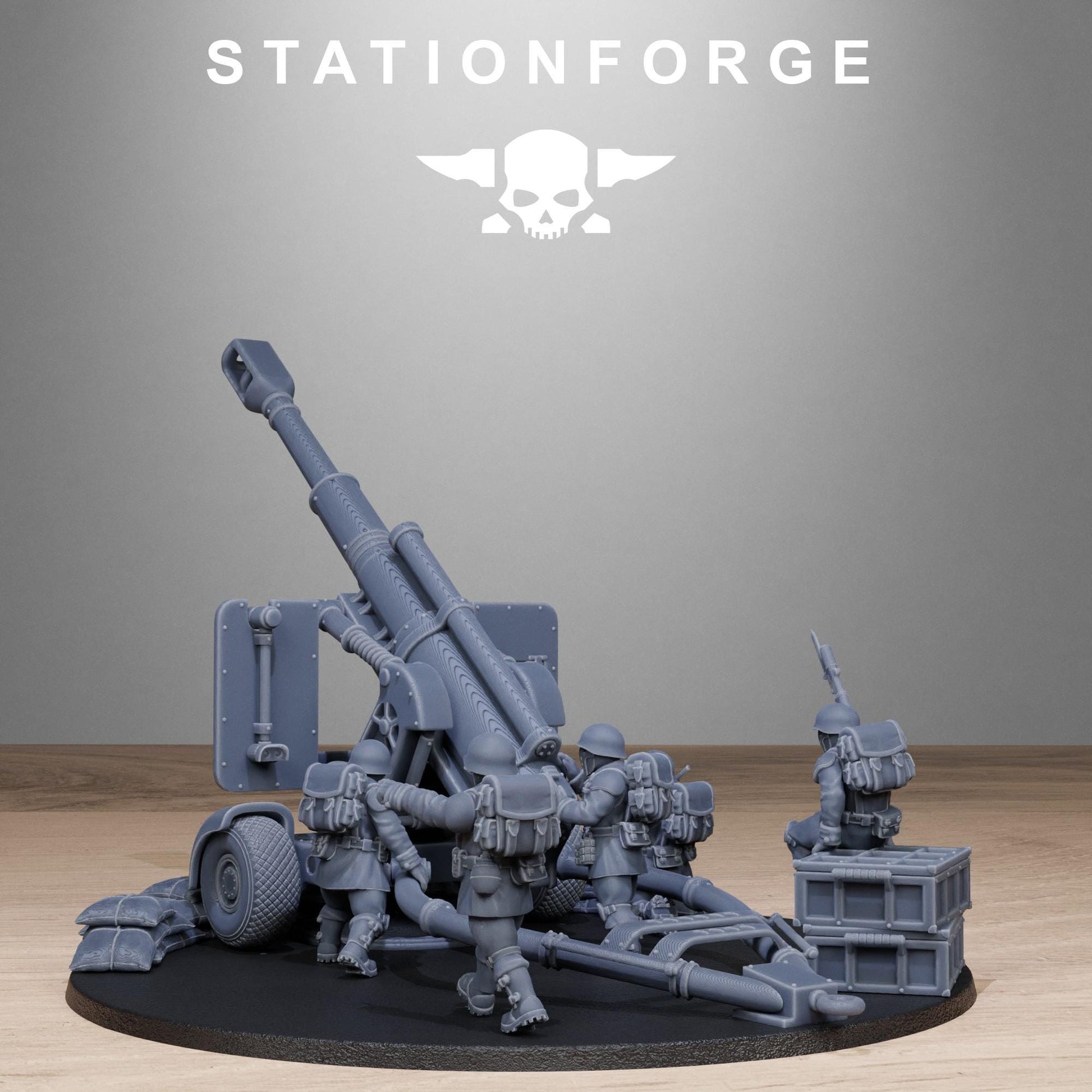 Free Guard Light Artillery (sculpted by Stationforge)